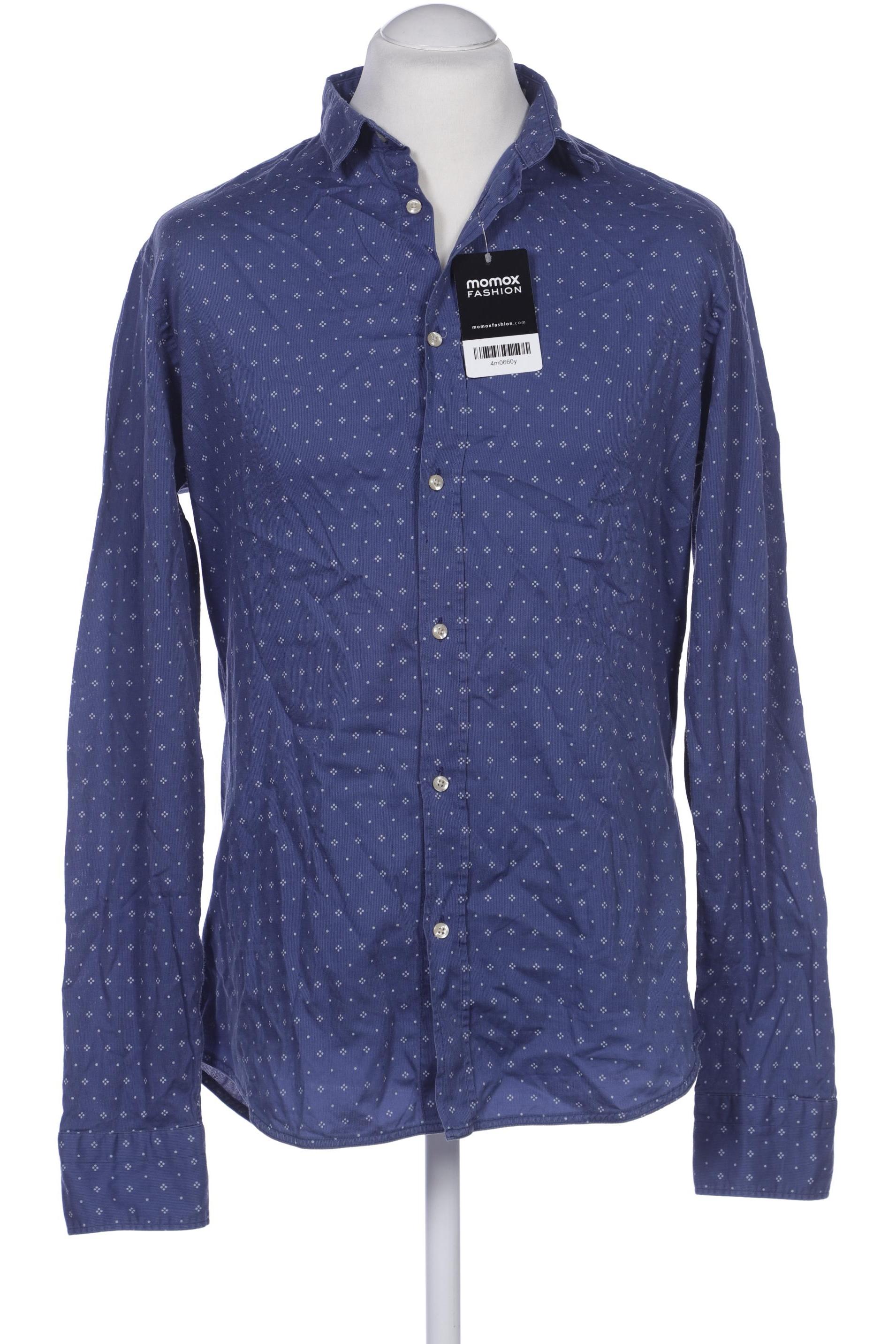 

Scotch & Soda Herren Hemd, blau, Gr. 52