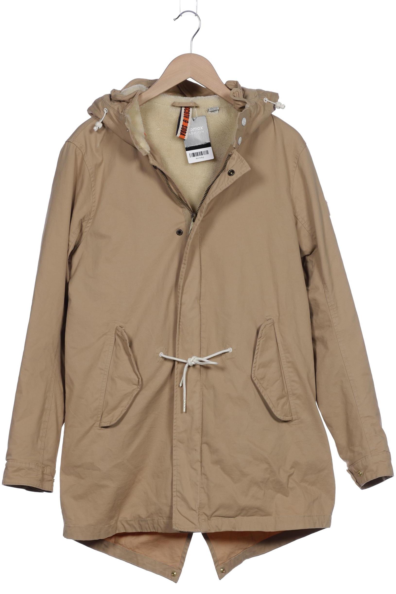 

Scotch & Soda Herren Mantel, beige, Gr. 48