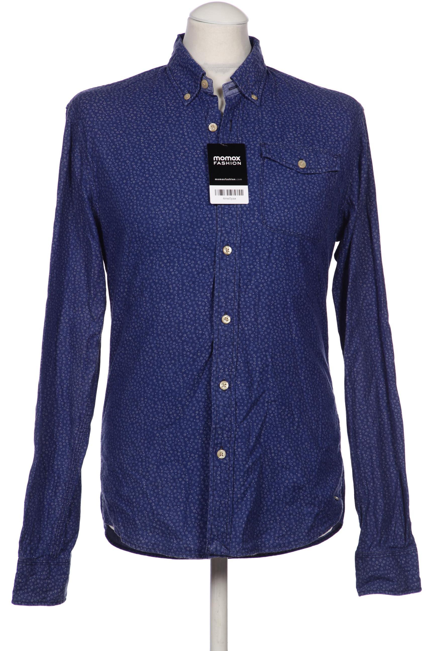 

Scotch & Soda Herren Hemd, blau