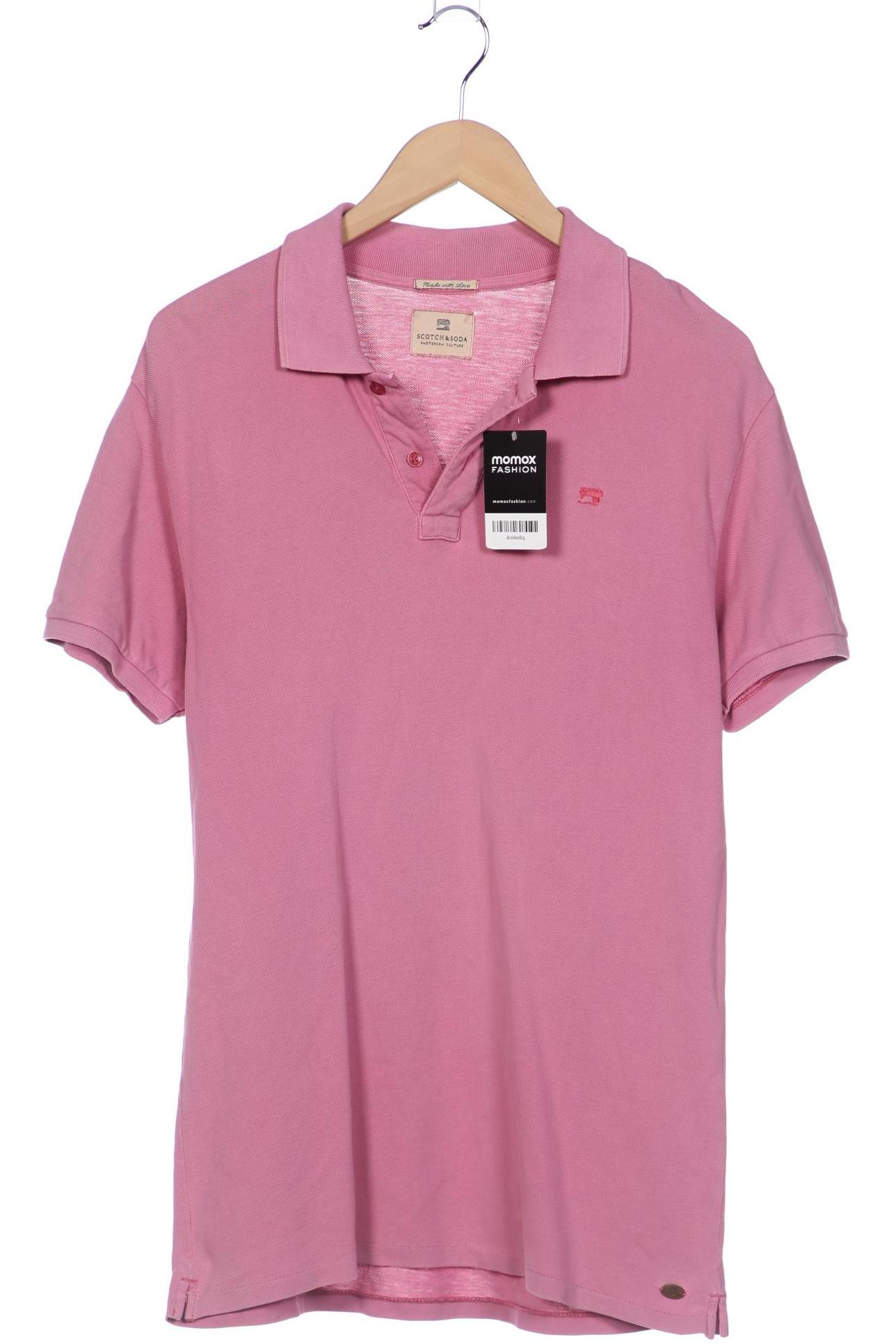 

Scotch & Soda Herren Poloshirt, pink, Gr. 48