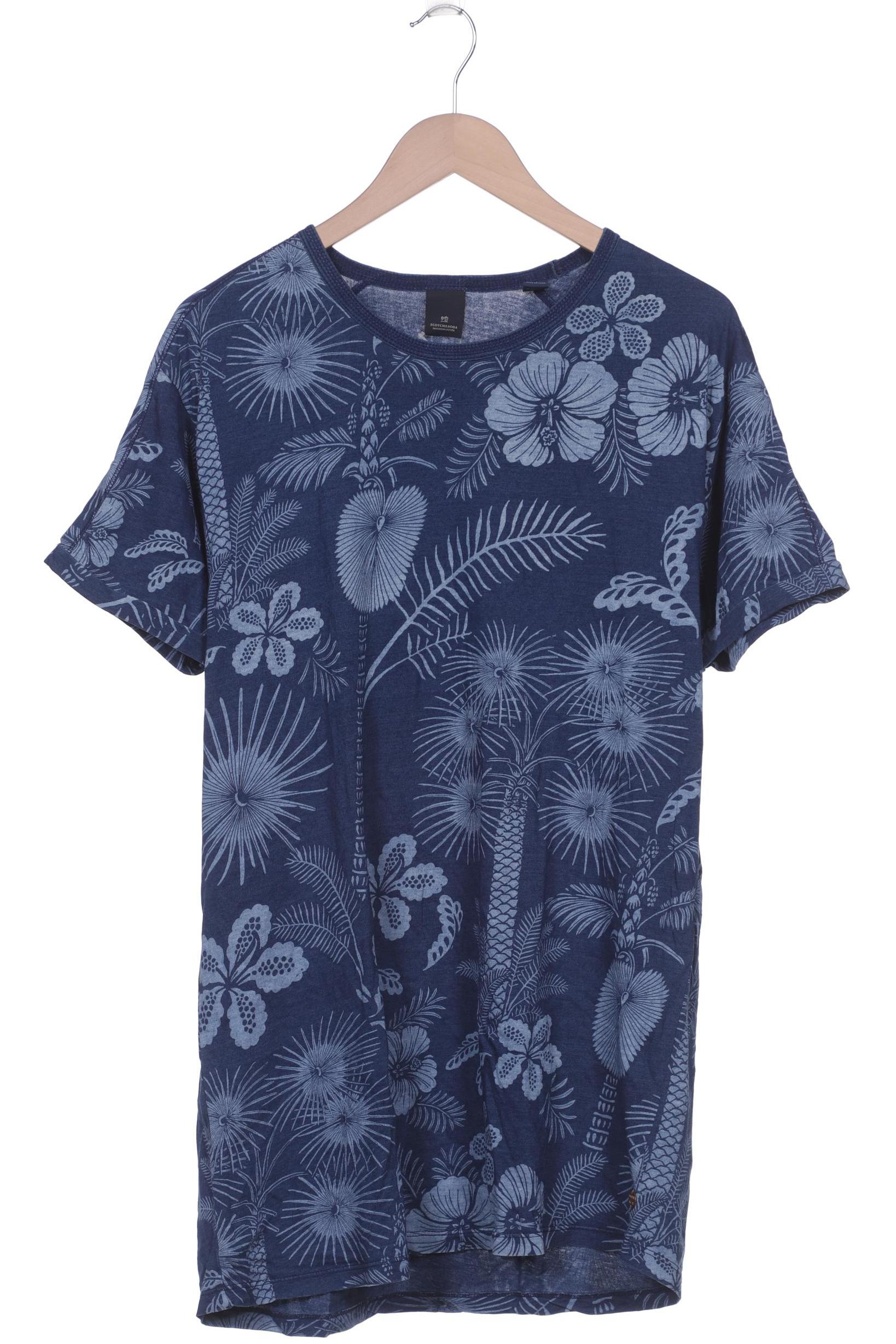 

Scotch & Soda Herren T-Shirt, blau