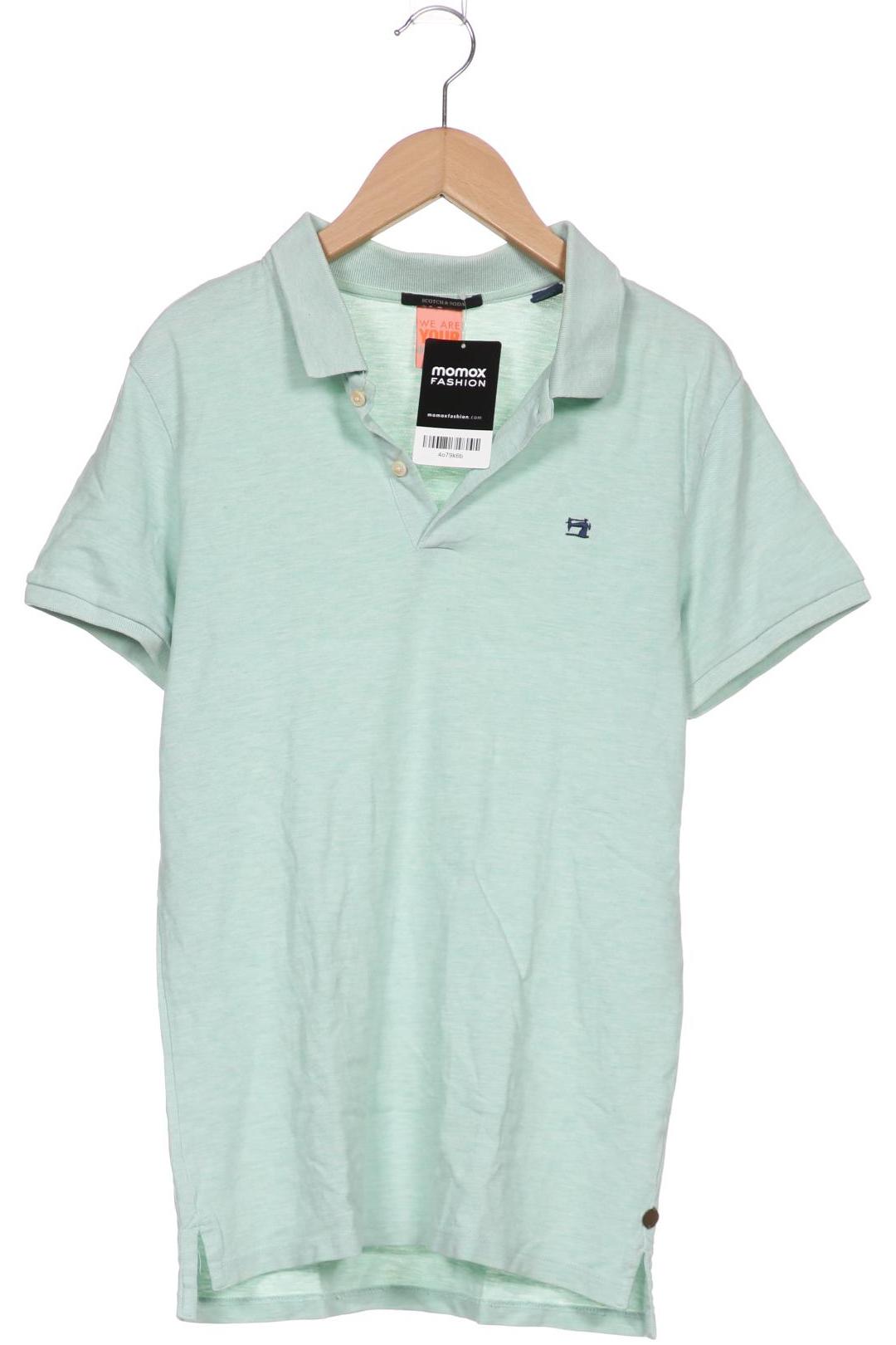 

Scotch & Soda Herren Poloshirt, türkis, Gr. 46