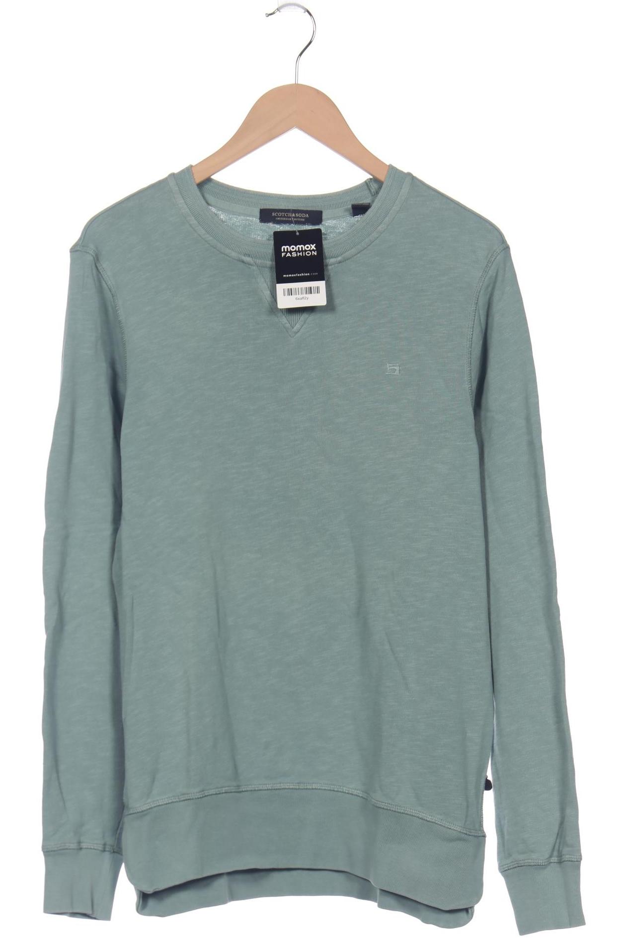 

Scotch & Soda Herren Sweatshirt, türkis, Gr. 48