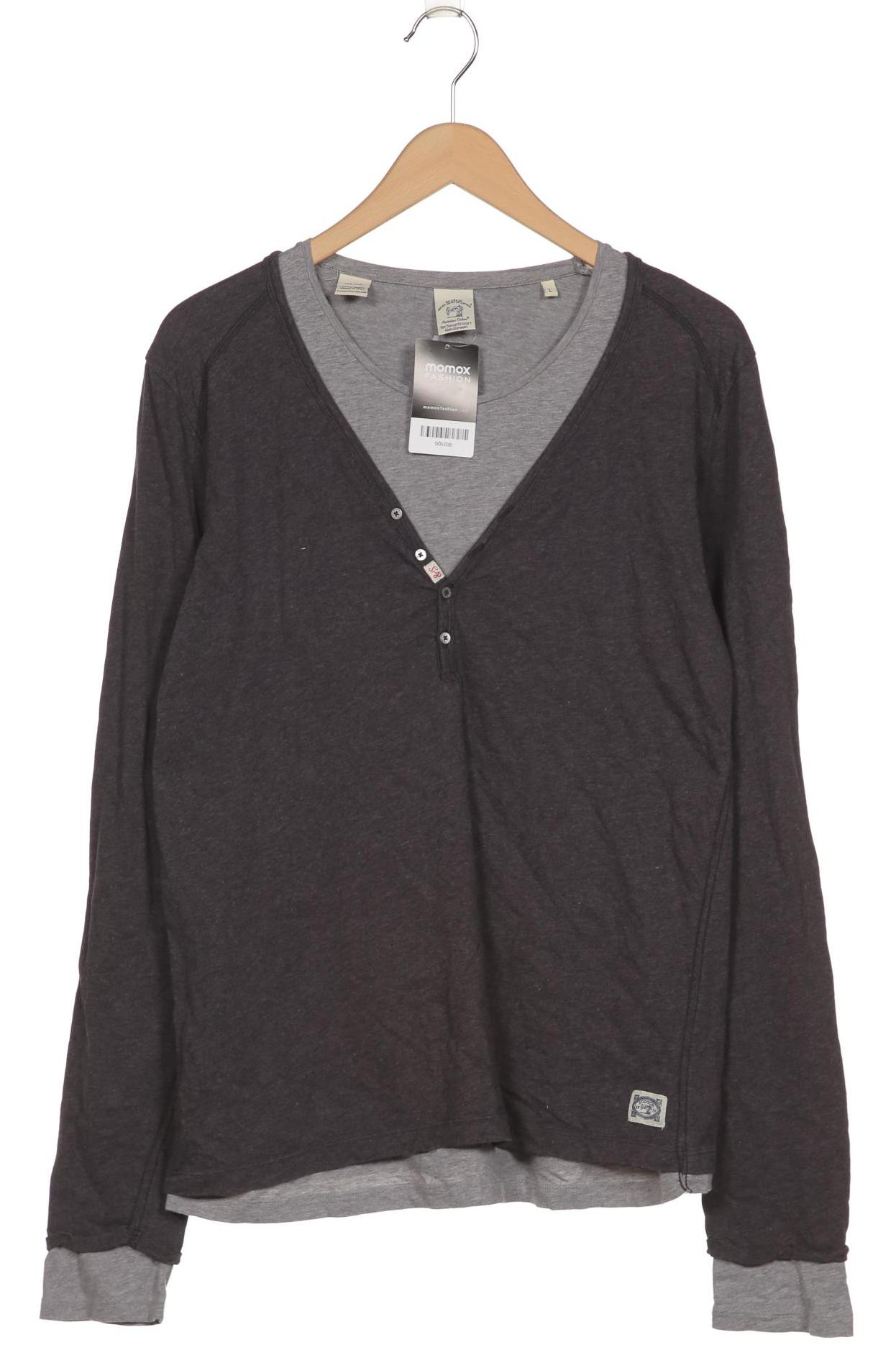 

Scotch & Soda Herren Langarmshirt, grau