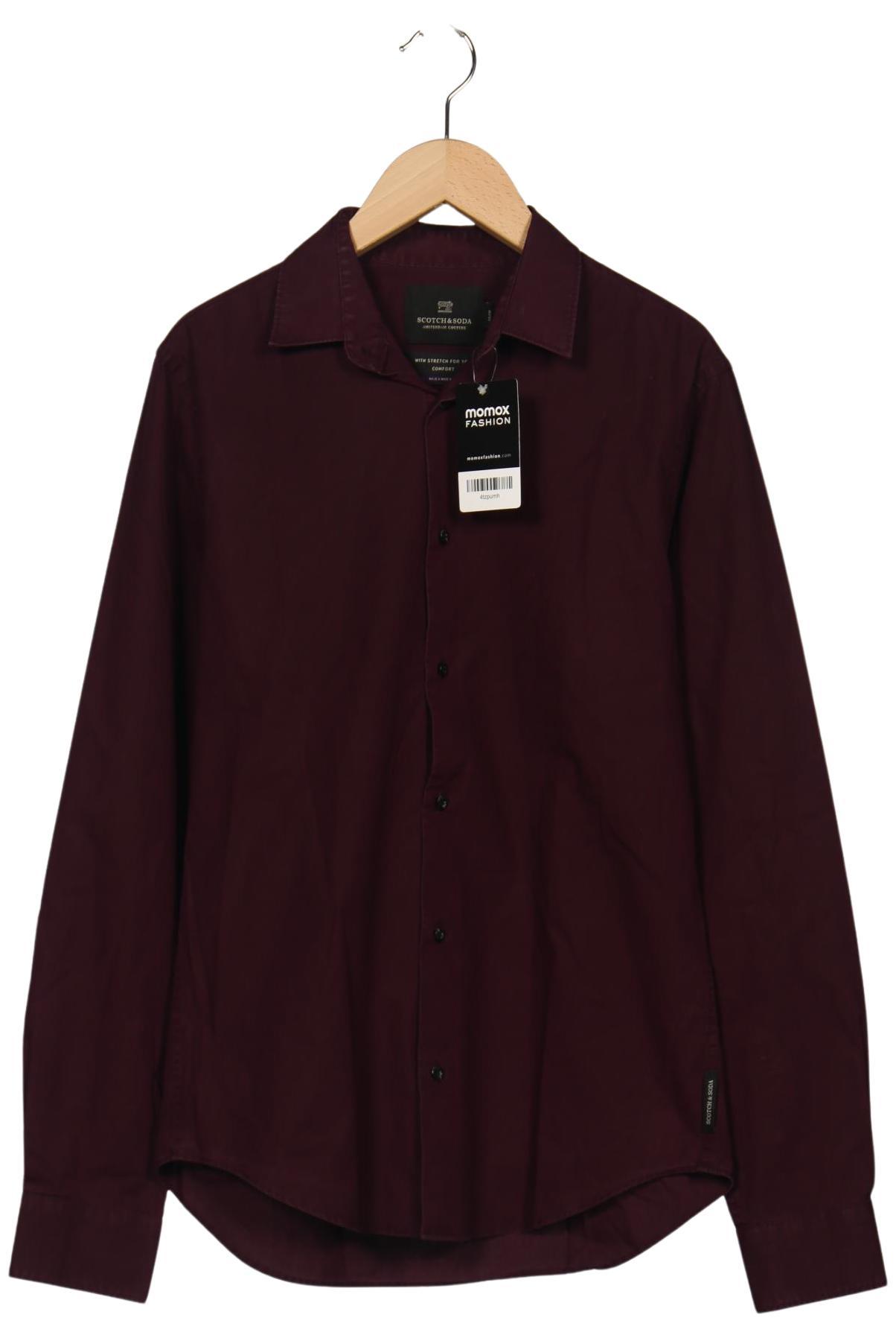 Thumbnail - Scotch &amp; Soda Herren Hemd, bordeaux, Gr. 46