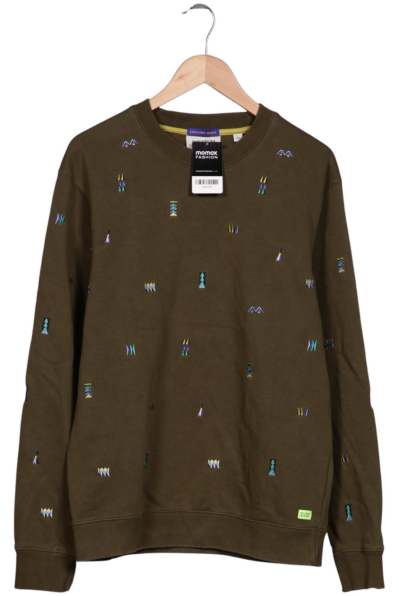 

Scotch & Soda Herren Sweatshirt, grün, Gr. 52