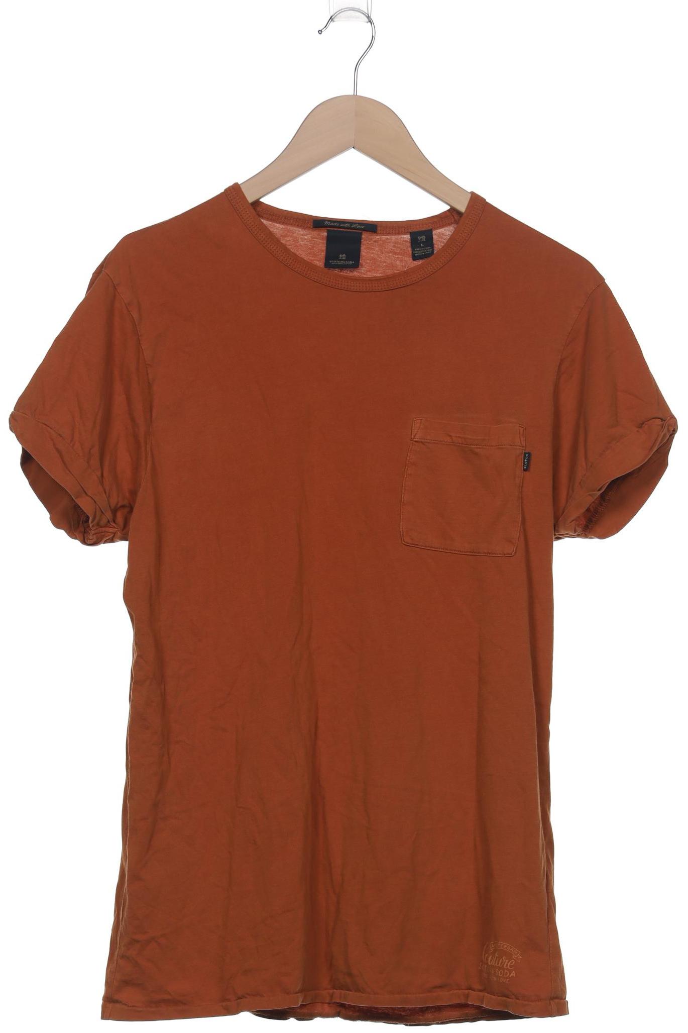 

Scotch & Soda Herren T-Shirt, orange, Gr. 52