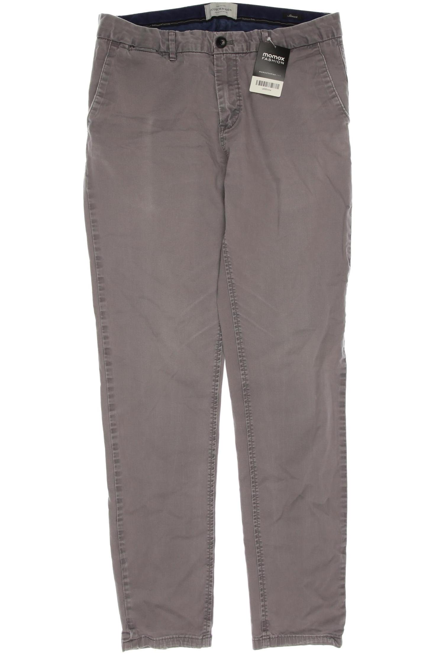 

Scotch & Soda Herren Stoffhose, grau