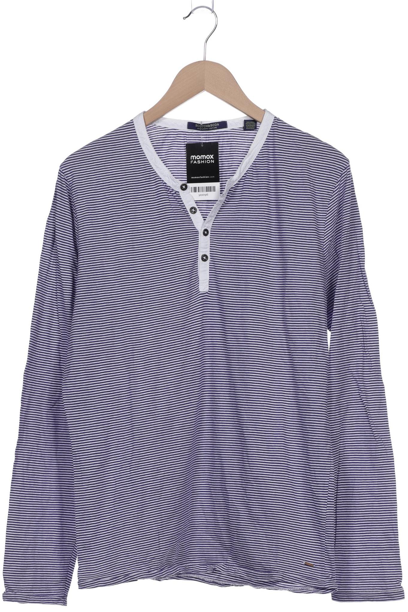 

Scotch & Soda Herren Langarmshirt, flieder, Gr. 52