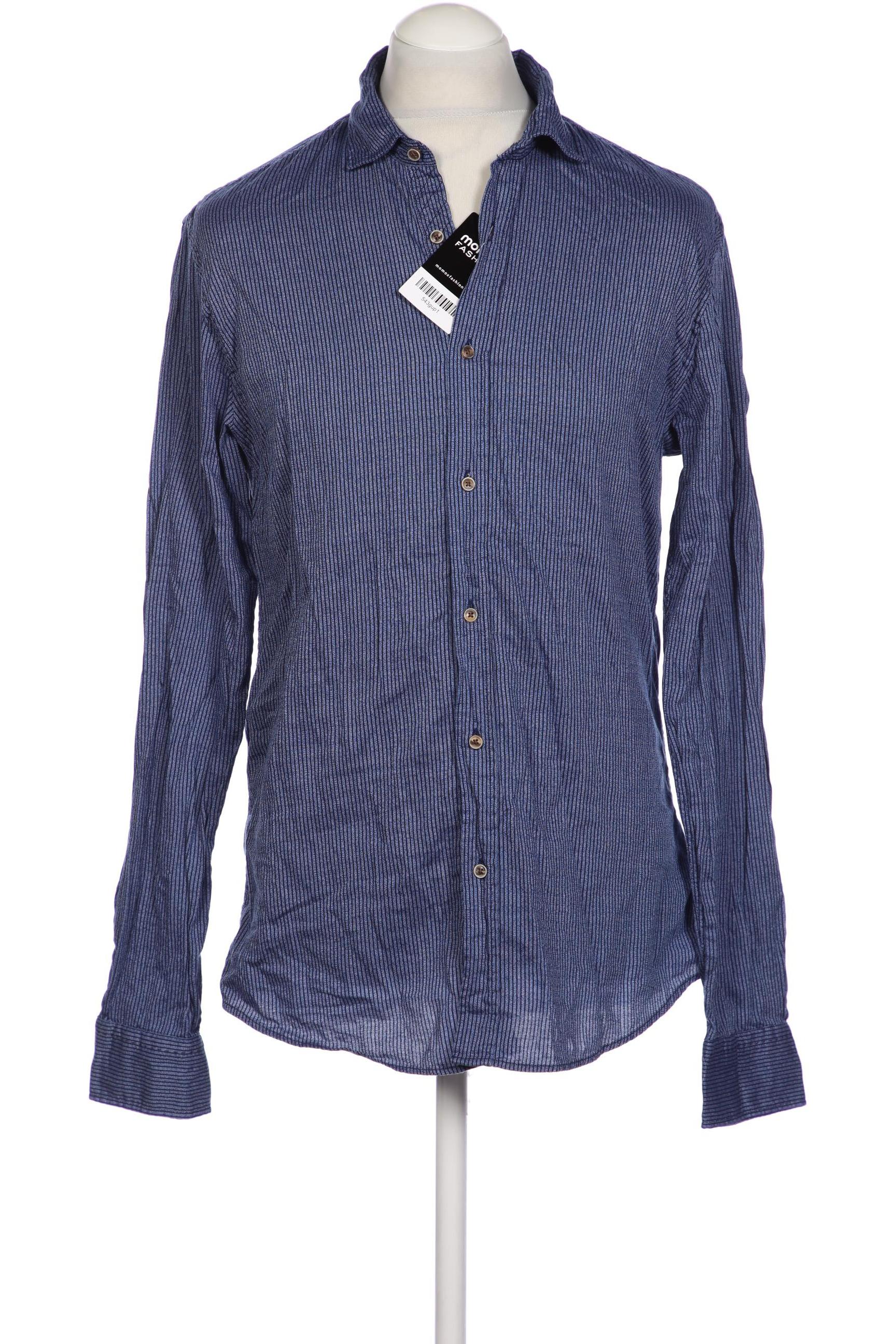 

Scotch & Soda Herren Hemd, blau, Gr. 52