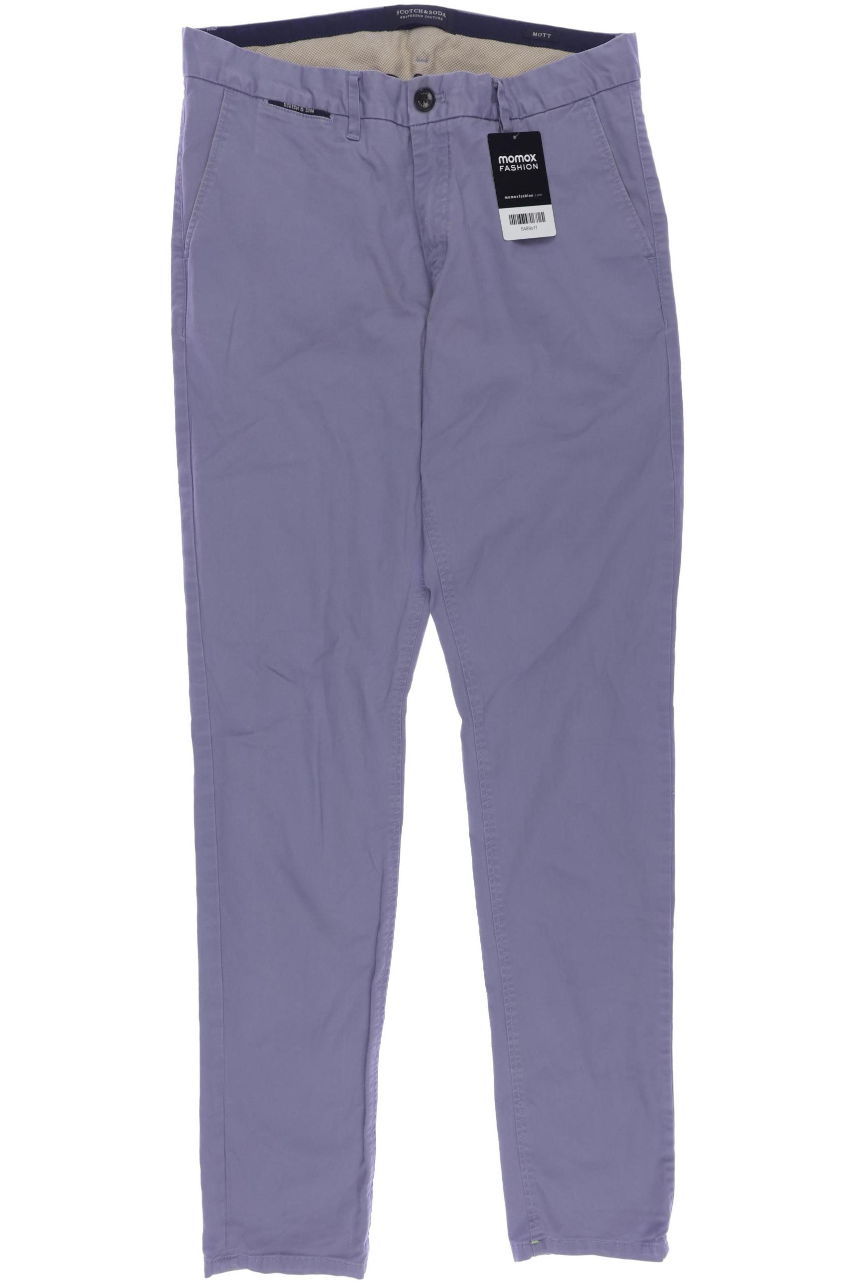 

Scotch & Soda Herren Stoffhose, flieder, Gr. 30