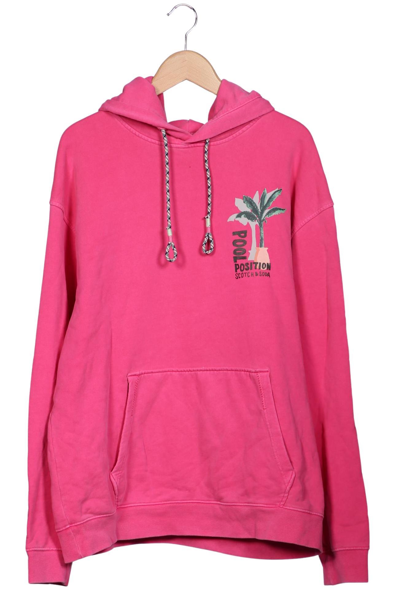 

Scotch & Soda Herren Kapuzenpullover, pink, Gr. 54