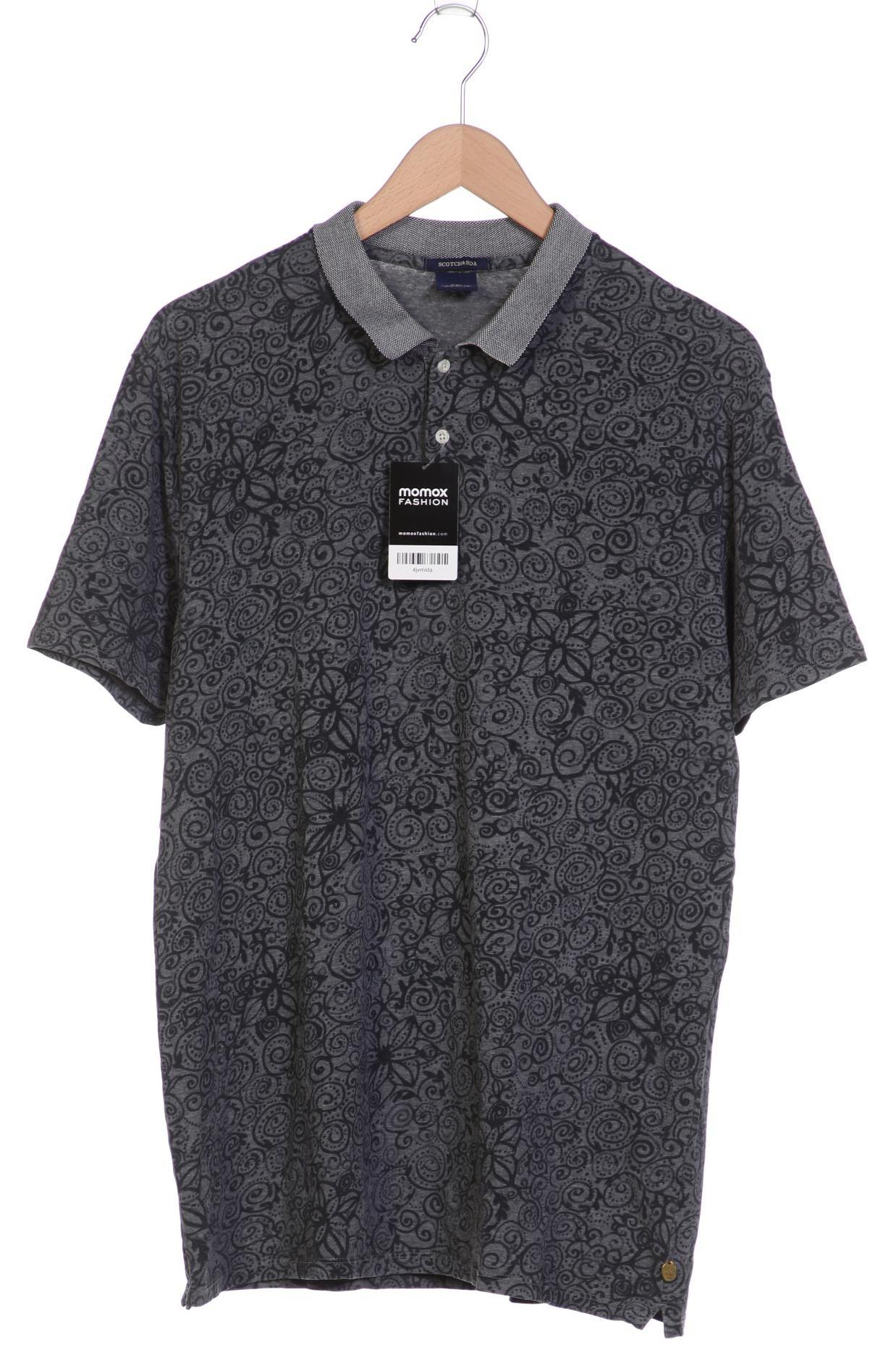 

Scotch & Soda Herren Poloshirt, grau, Gr. 54