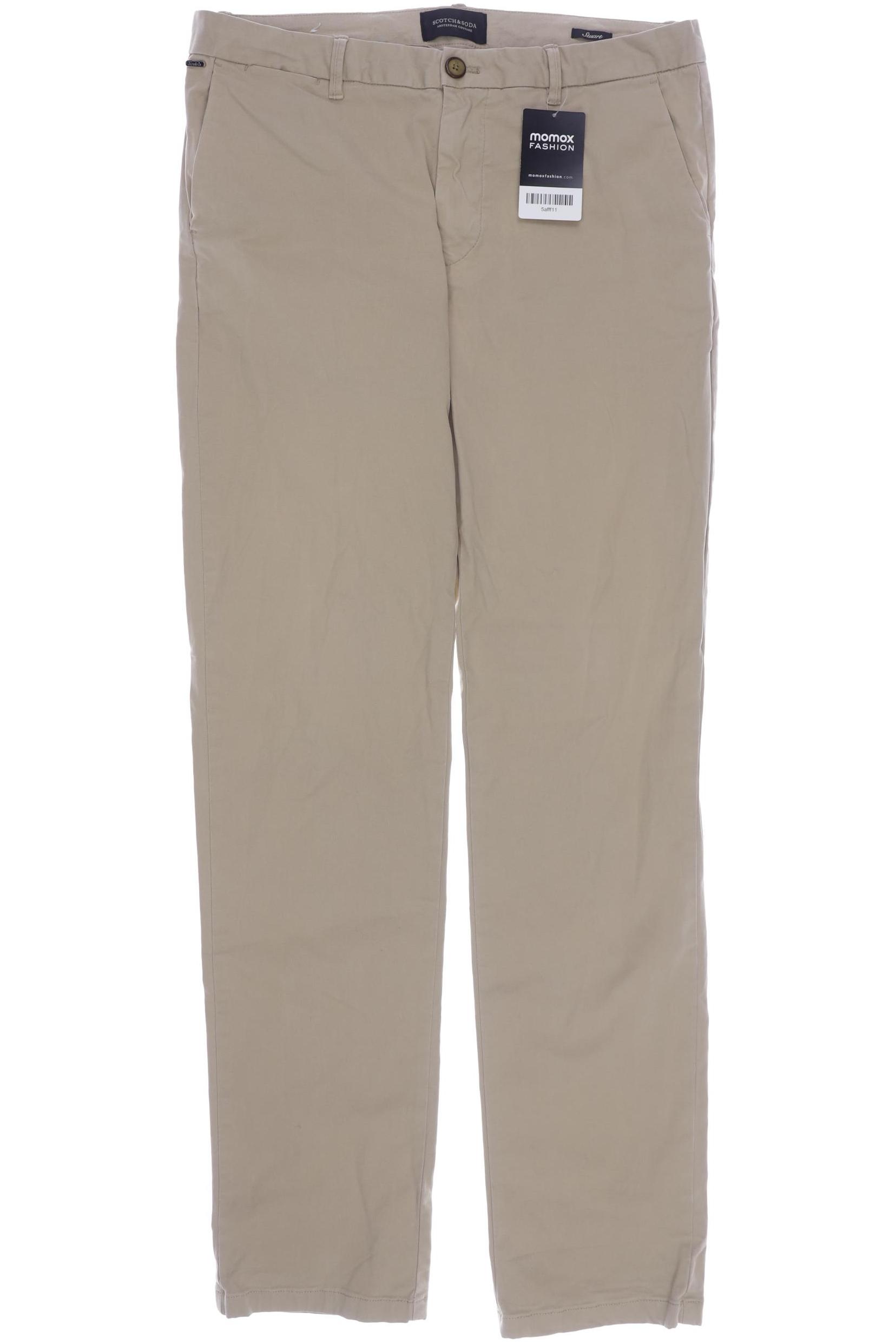 

Scotch & Soda Herren Stoffhose, beige