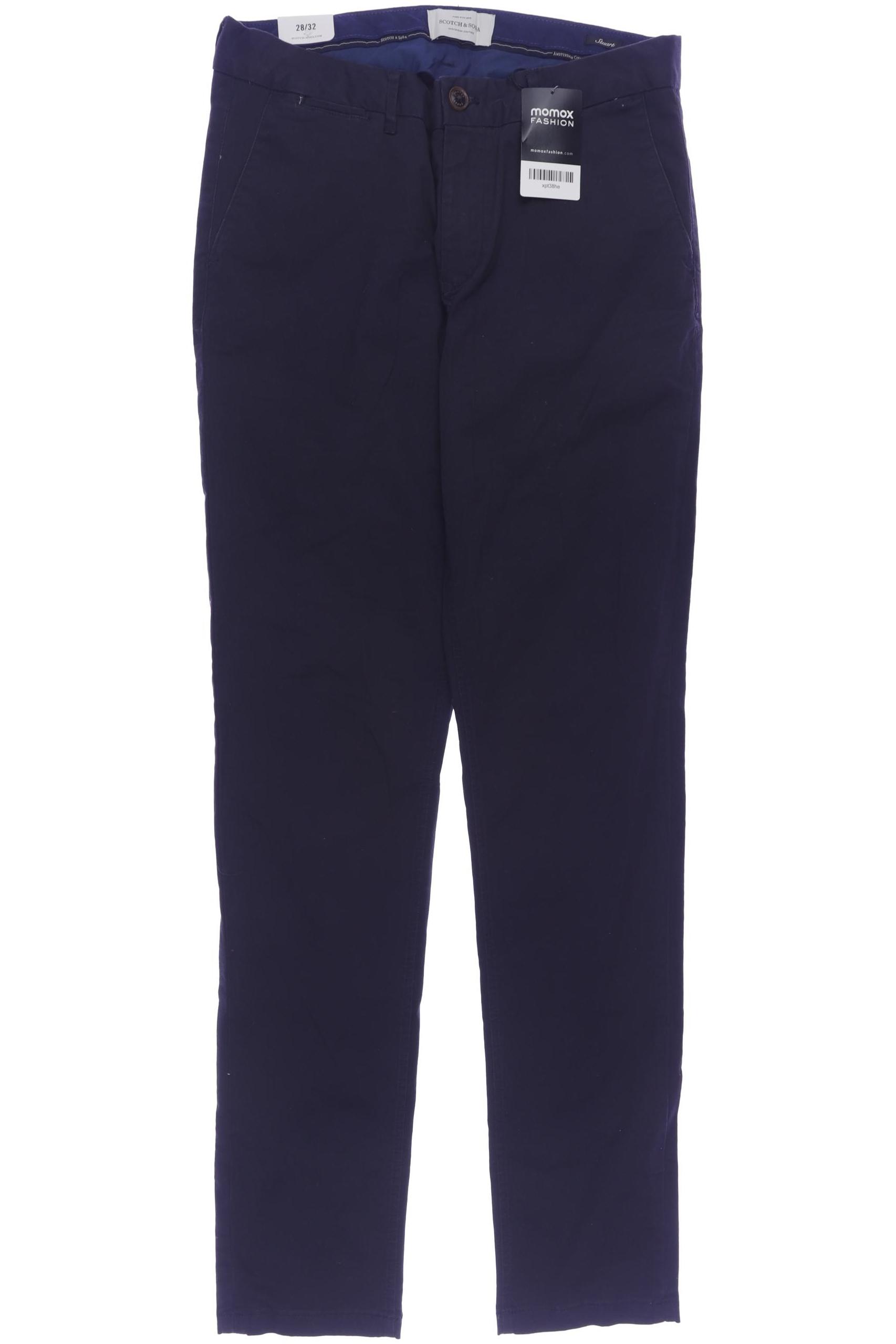 

Scotch & Soda Herren Stoffhose, marineblau, Gr. 28