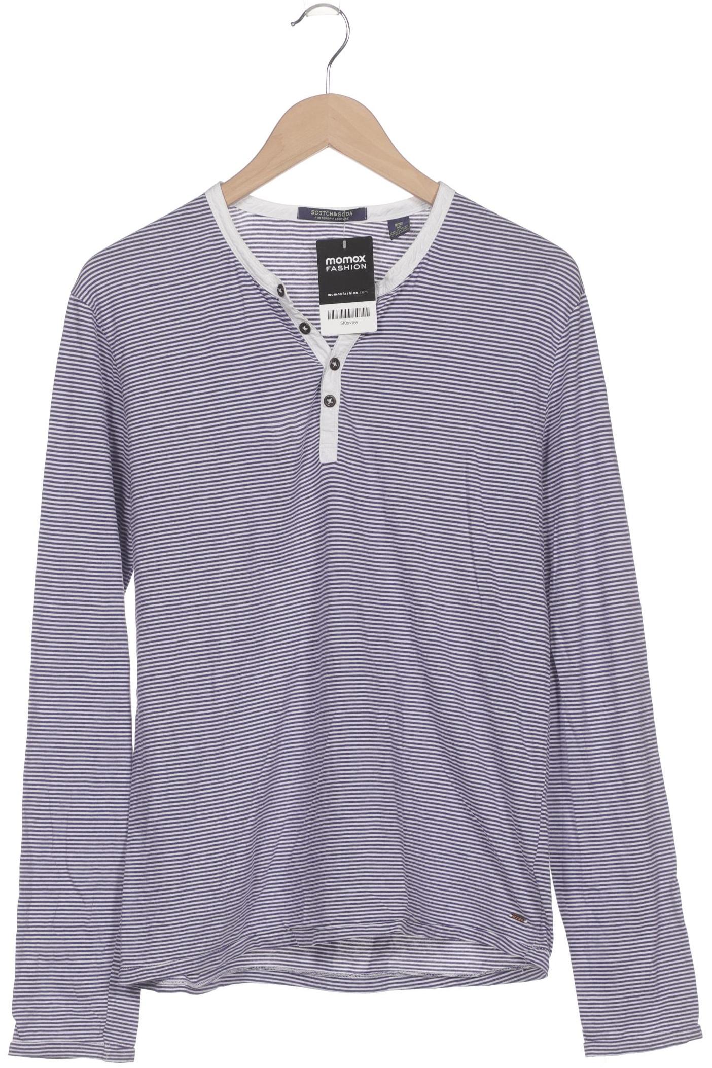 

Scotch & Soda Herren Langarmshirt, flieder, Gr. 48