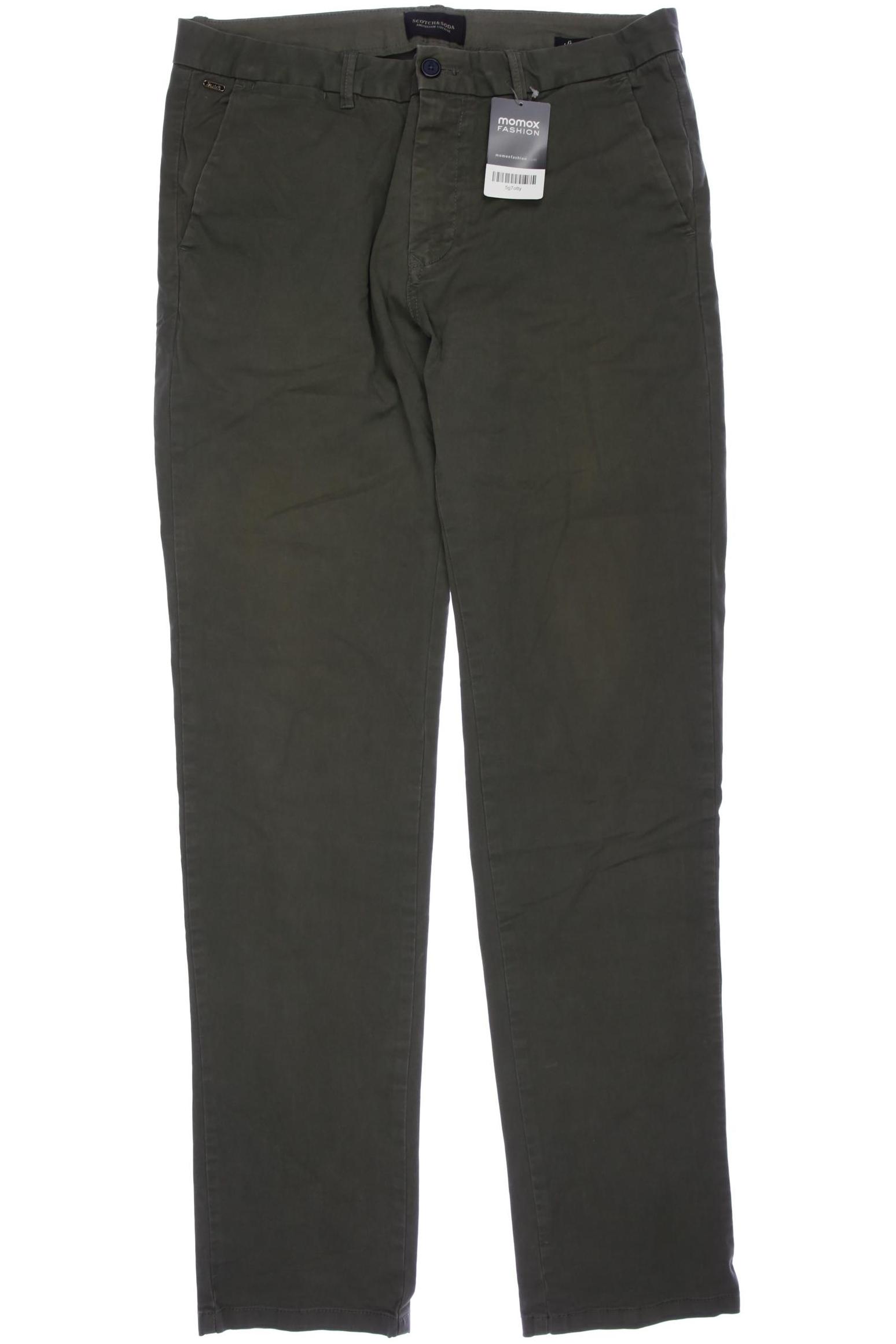 

Scotch & Soda Herren Stoffhose, grün, Gr. 32