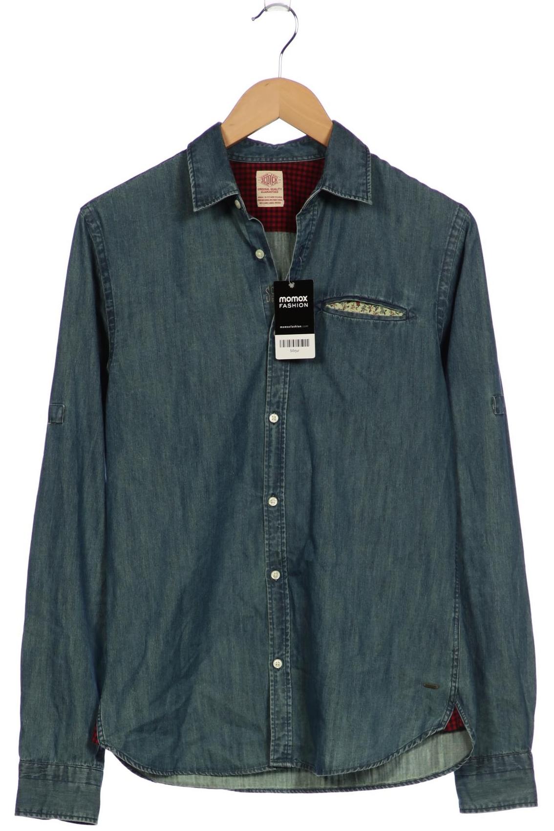 

Scotch & Soda Herren Hemd, blau, Gr. 46