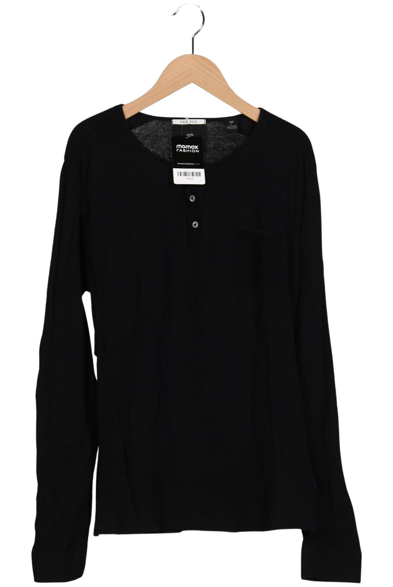 

Scotch & Soda Herren Langarmshirt, schwarz, Gr. 52