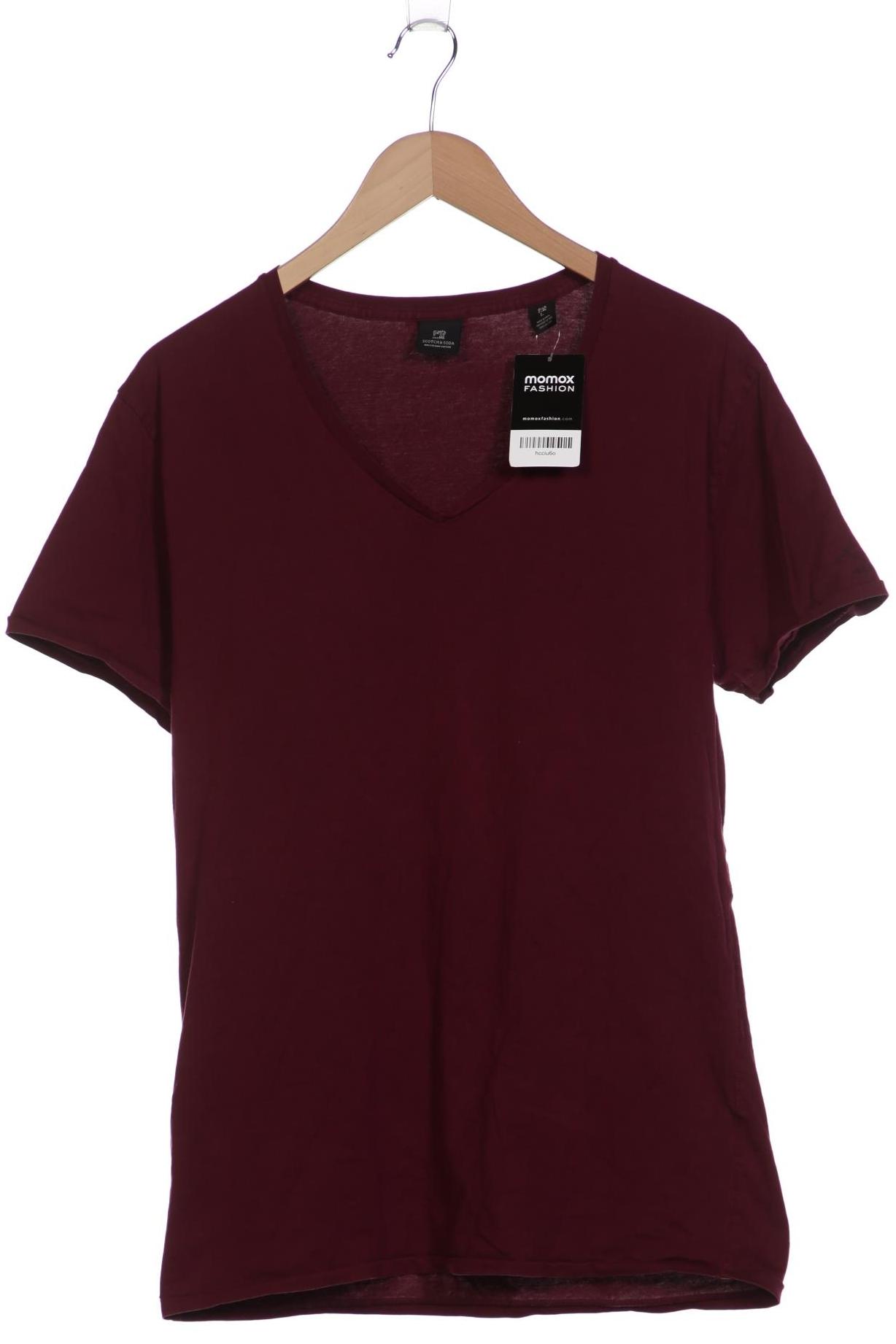 

Scotch & Soda Herren T-Shirt, bordeaux, Gr. 52