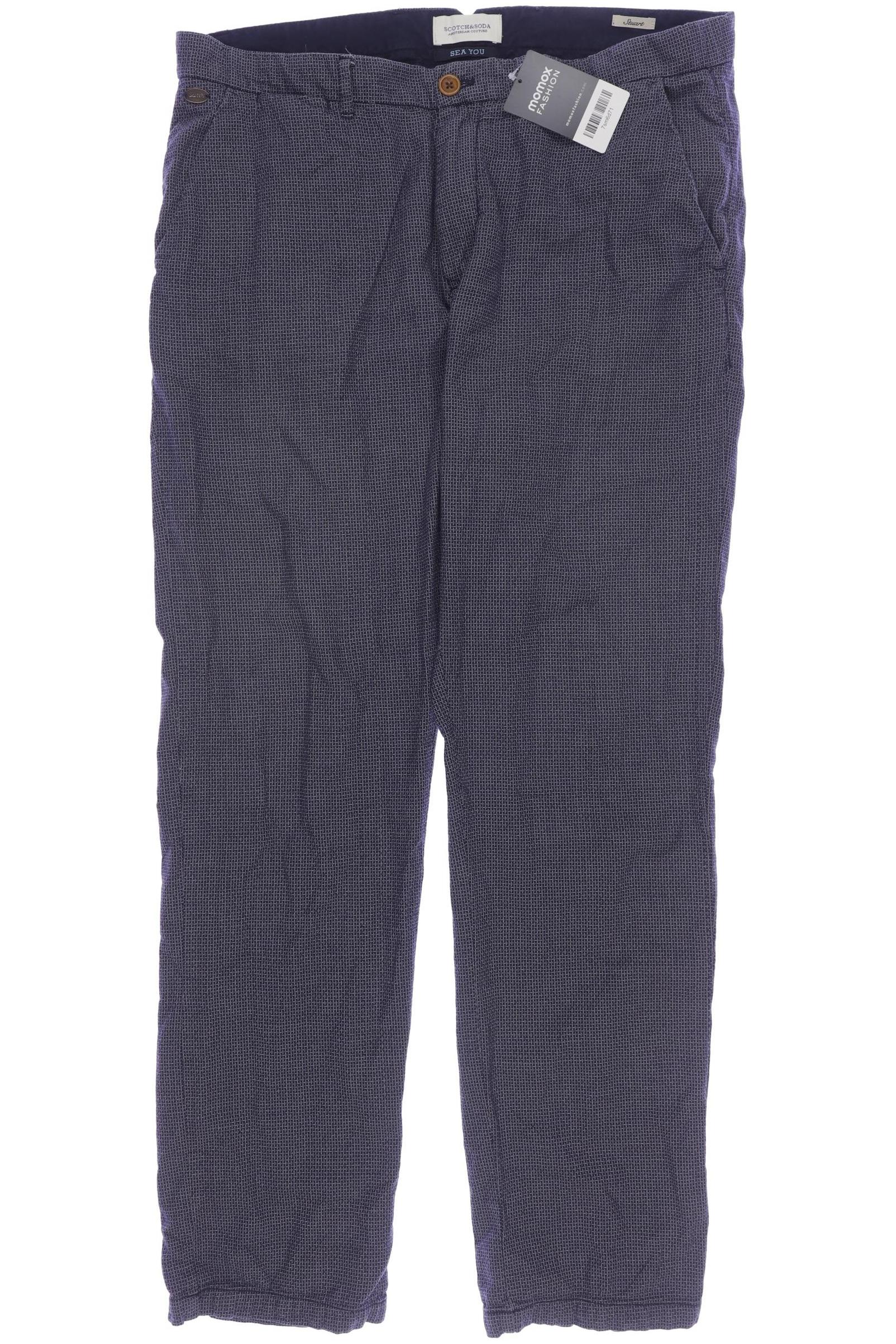 

Scotch & Soda Herren Stoffhose, blau, Gr. 33