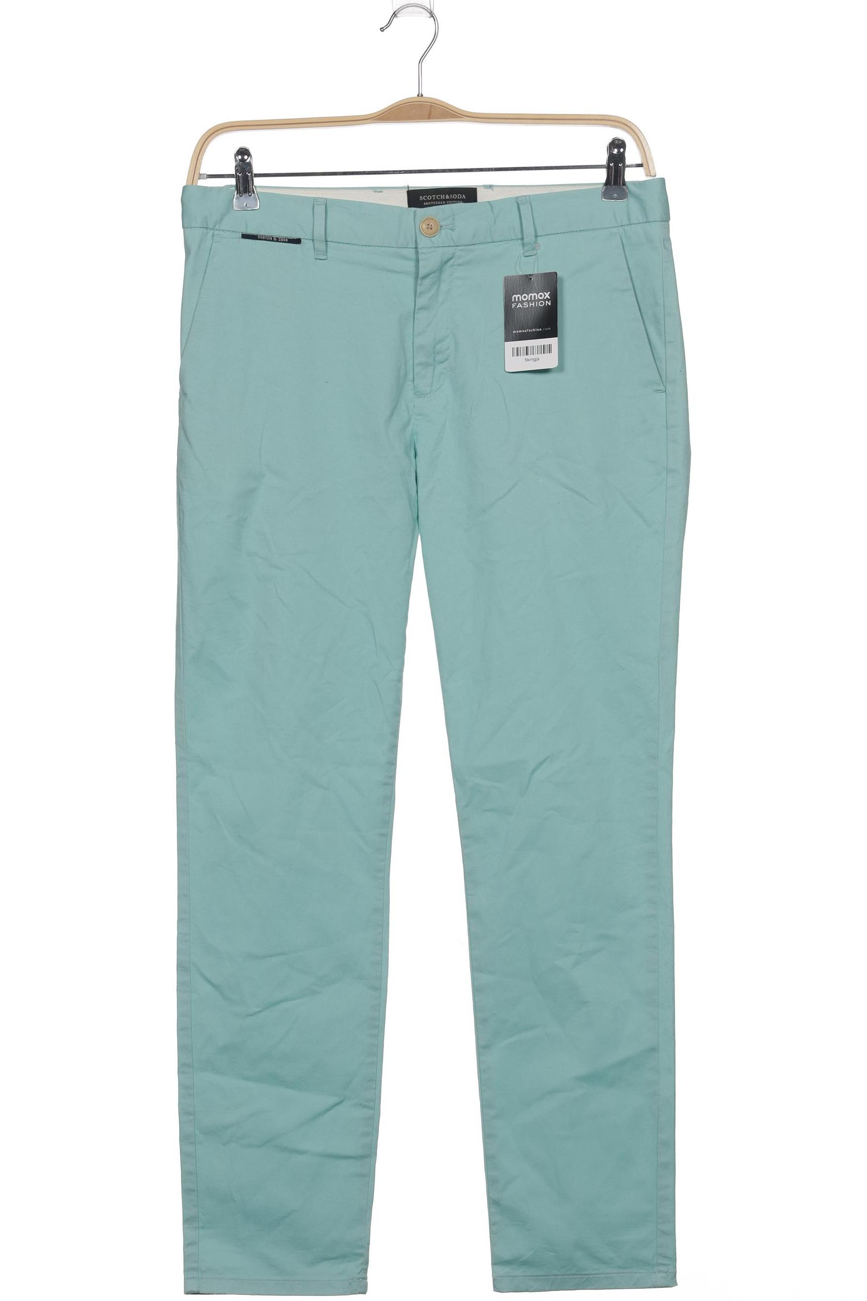 

Scotch & Soda Herren Stoffhose, türkis, Gr. 31