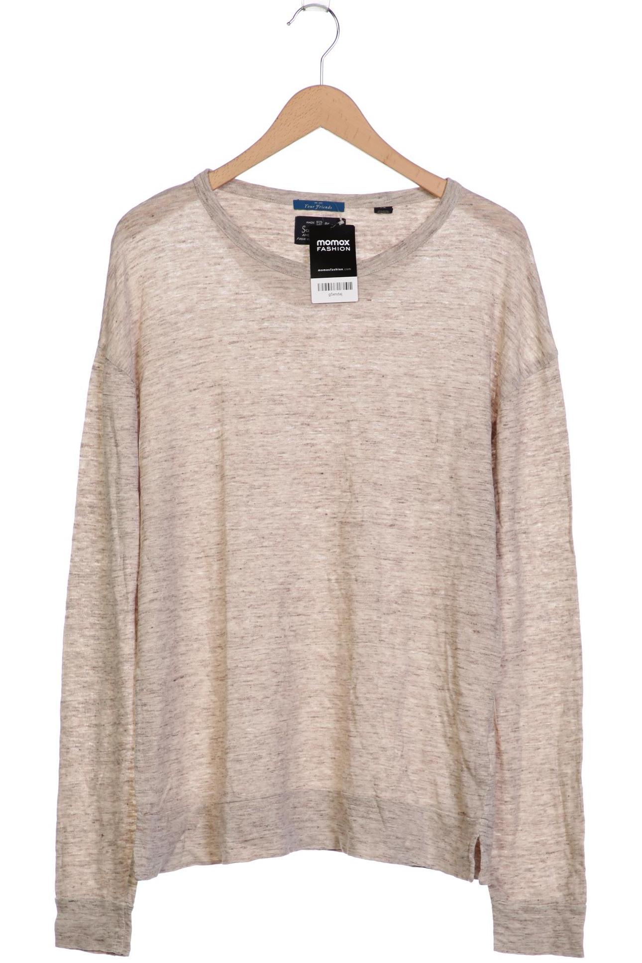 

Scotch & Soda Herren Langarmshirt, beige, Gr. 48