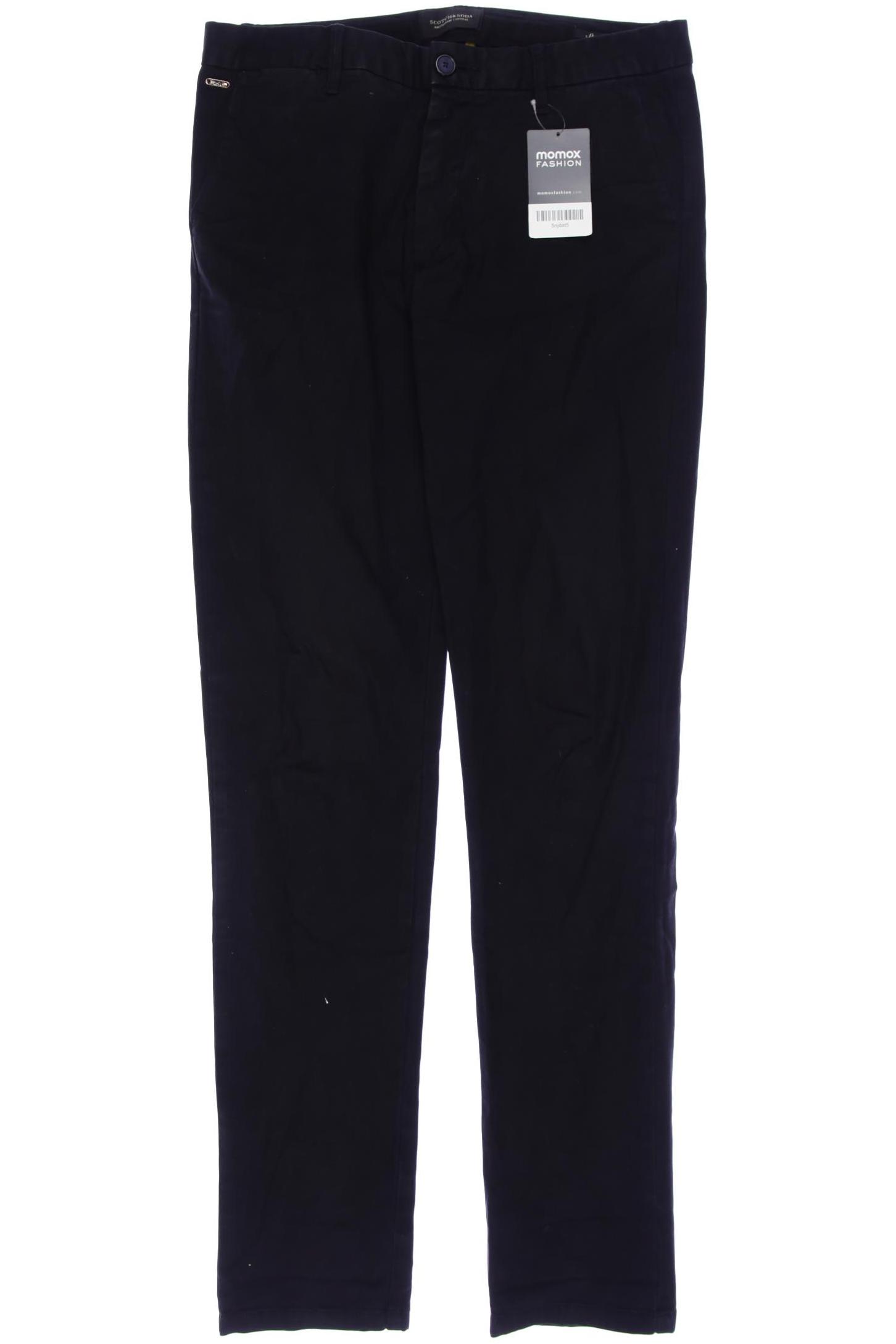 

Scotch & Soda Herren Stoffhose, schwarz
