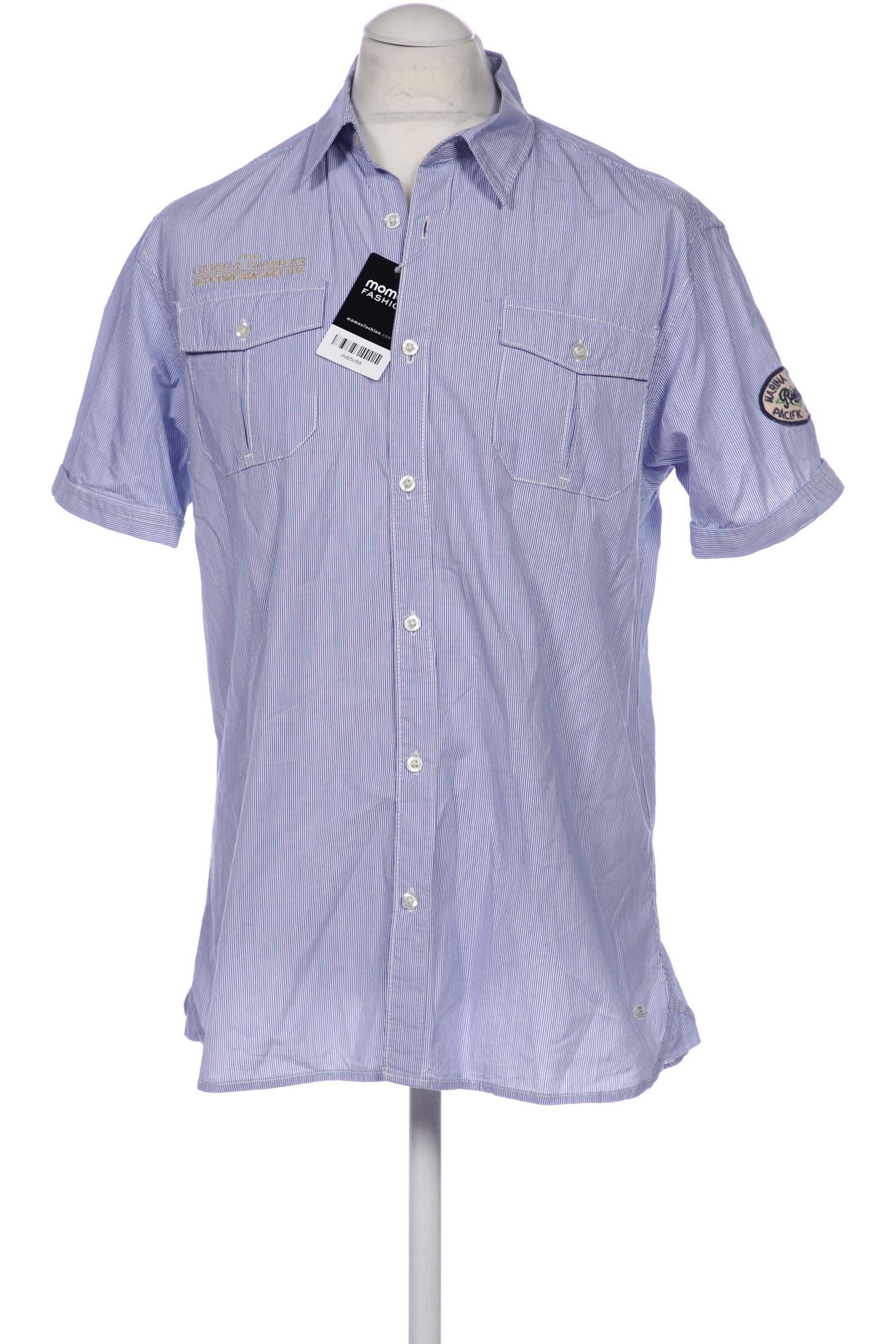 

Scotch & Soda Herren Hemd, blau, Gr. 52