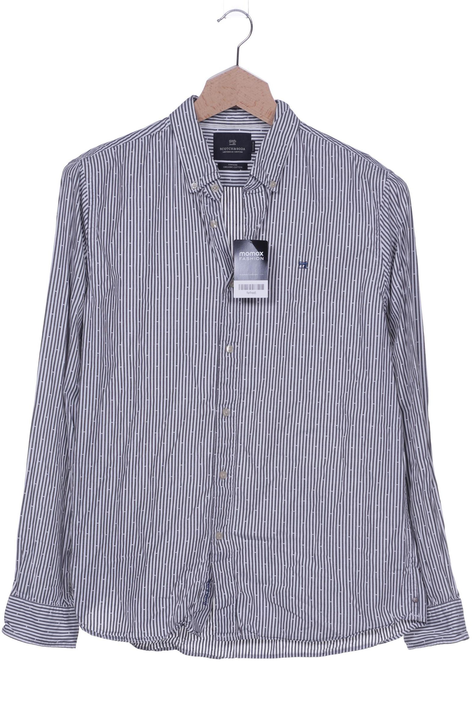 

Scotch & Soda Herren Hemd, grau, Gr. 56
