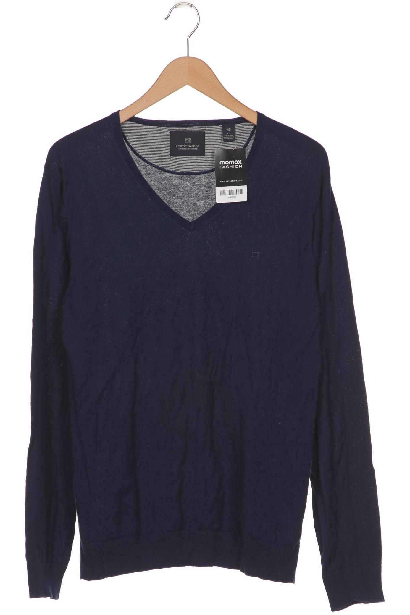 

Scotch & Soda Herren Pullover, marineblau
