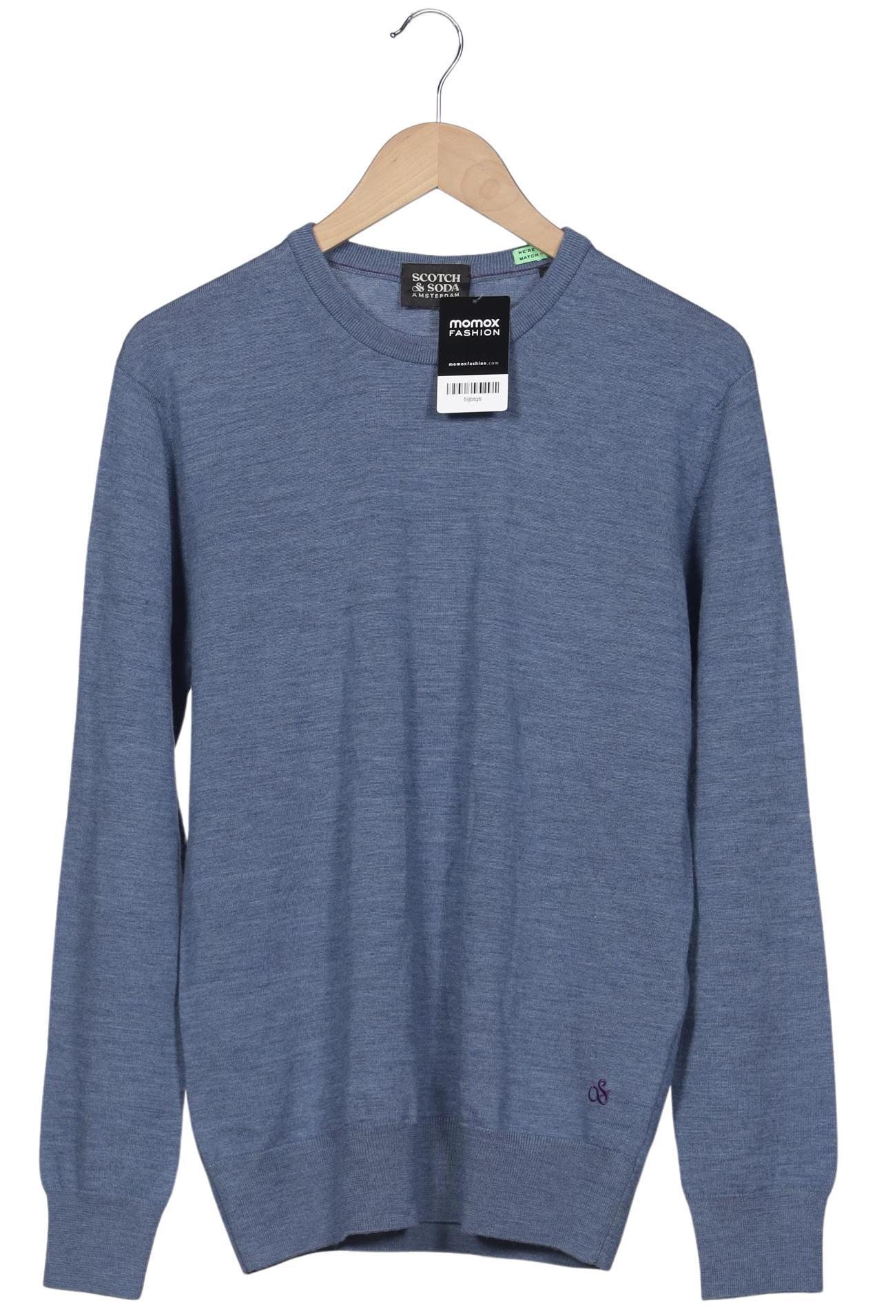 

Scotch & Soda Herren Pullover, blau, Gr. 48