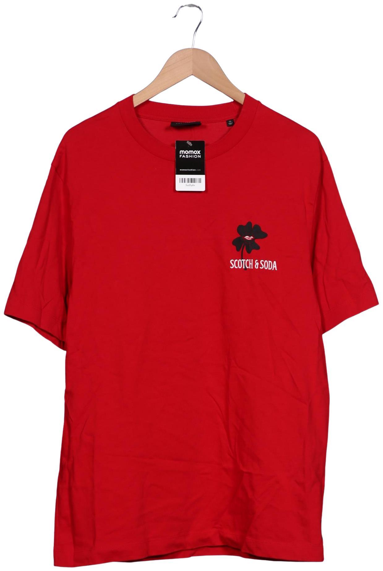 

Scotch & Soda Herren T-Shirt, rot, Gr. 54