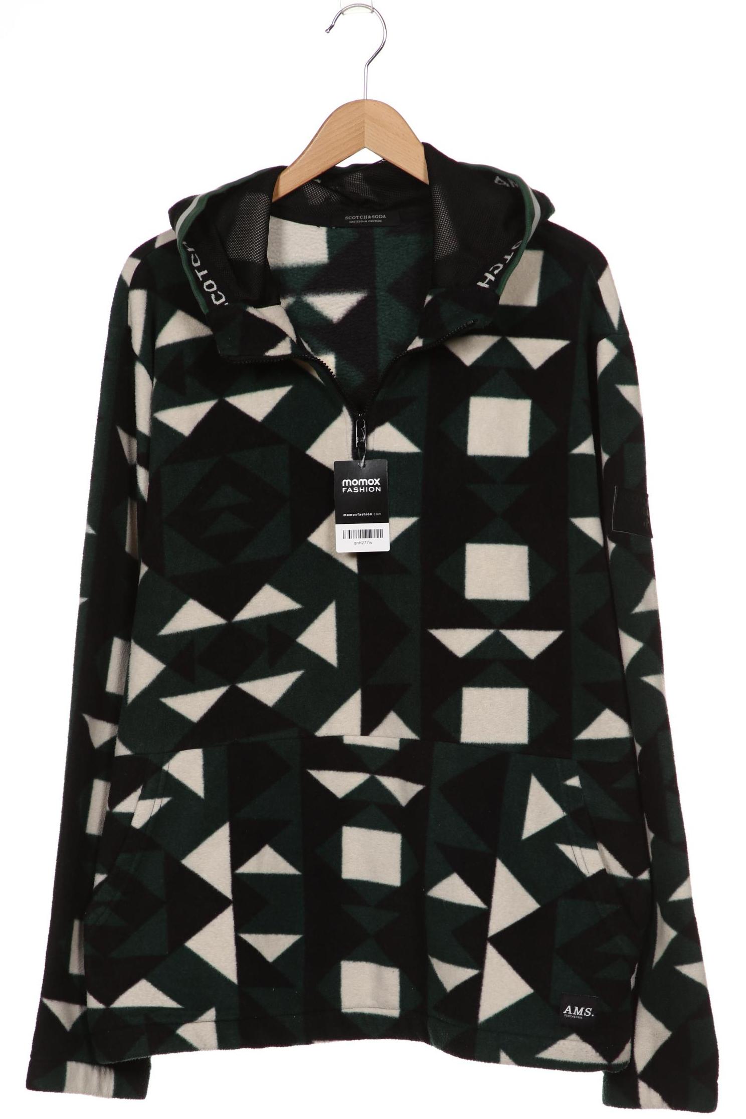 

Scotch & Soda Herren Kapuzenpullover, grün, Gr. 56