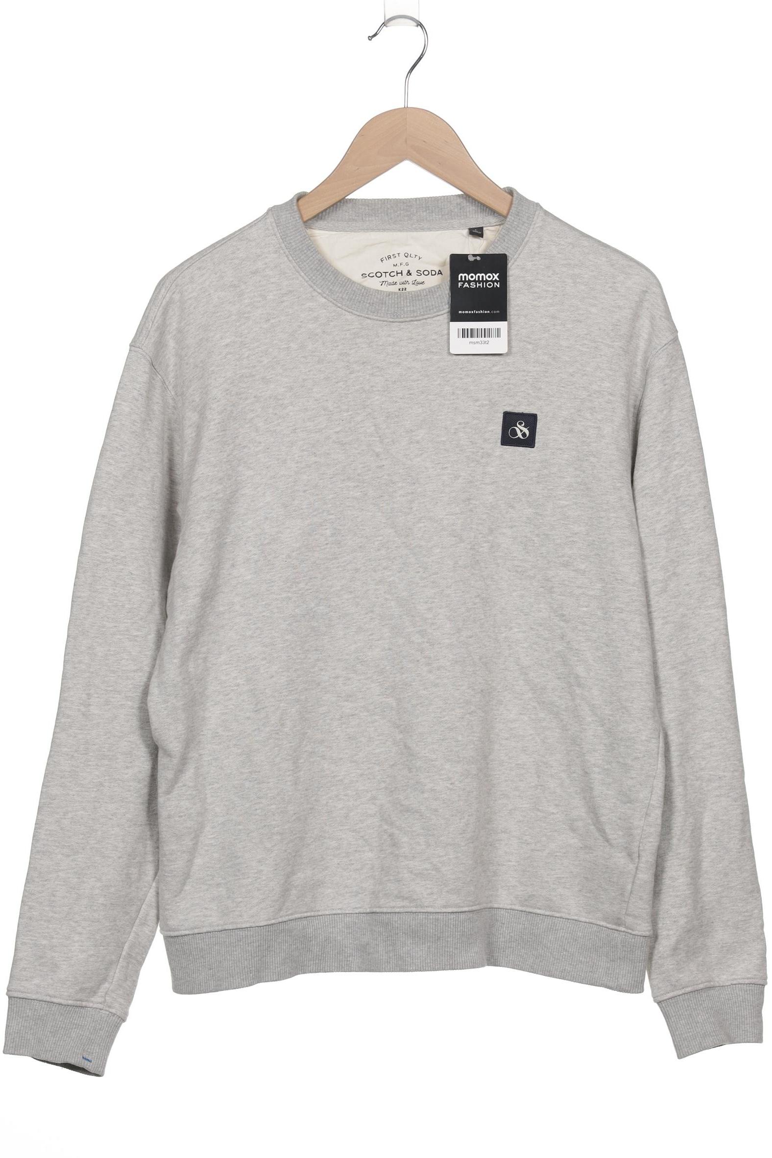 

Scotch & Soda Herren Sweatshirt, grau, Gr. 52