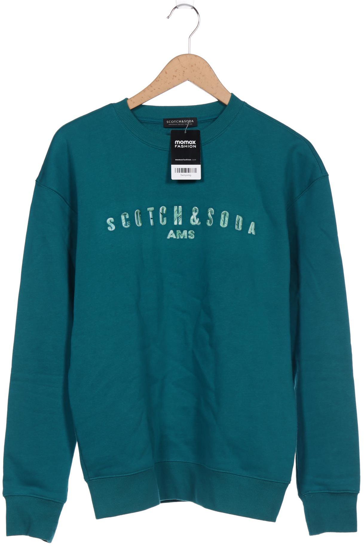 

Scotch & Soda Herren Sweatshirt, türkis