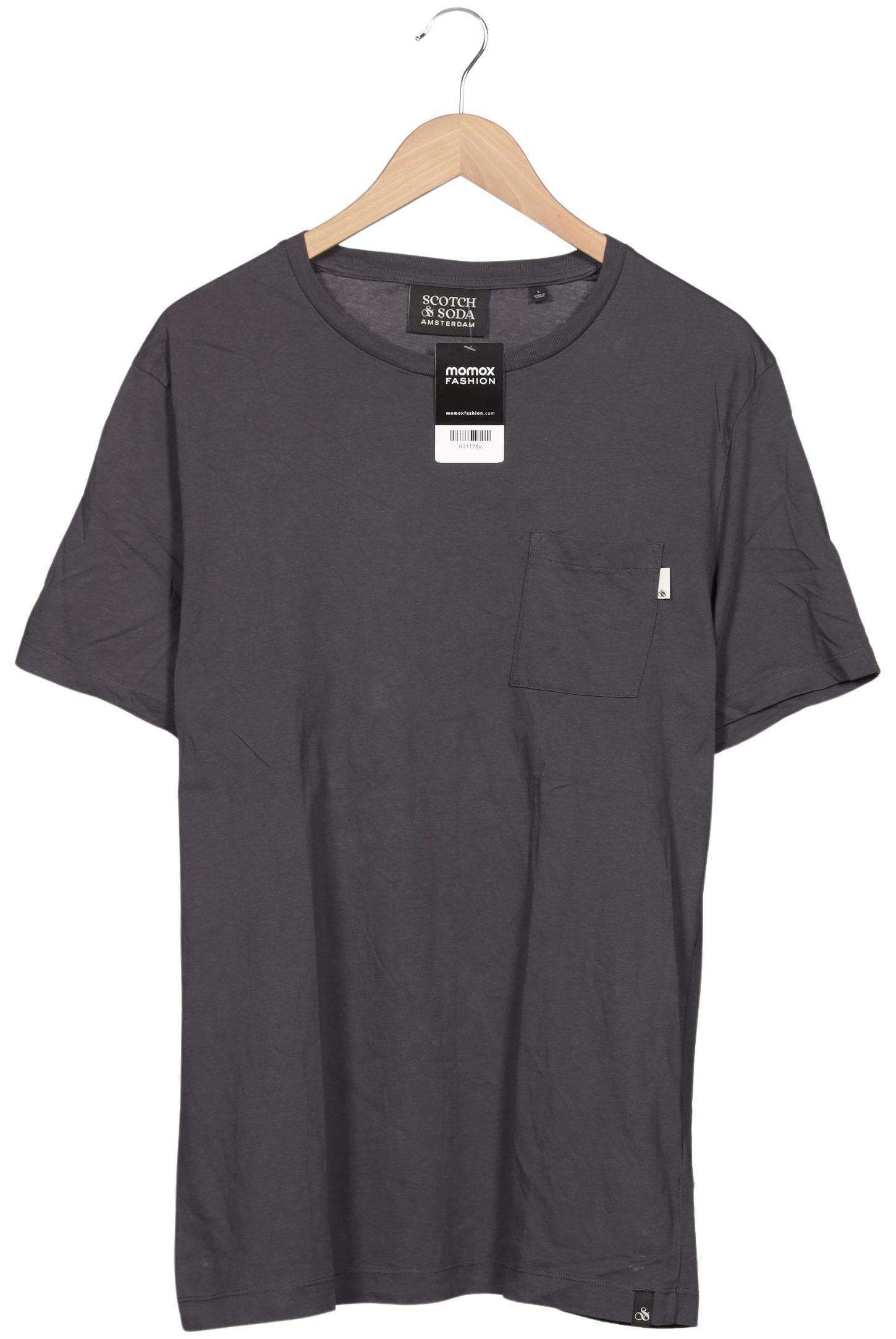 

Scotch & Soda Herren T-Shirt, grau, Gr. 52