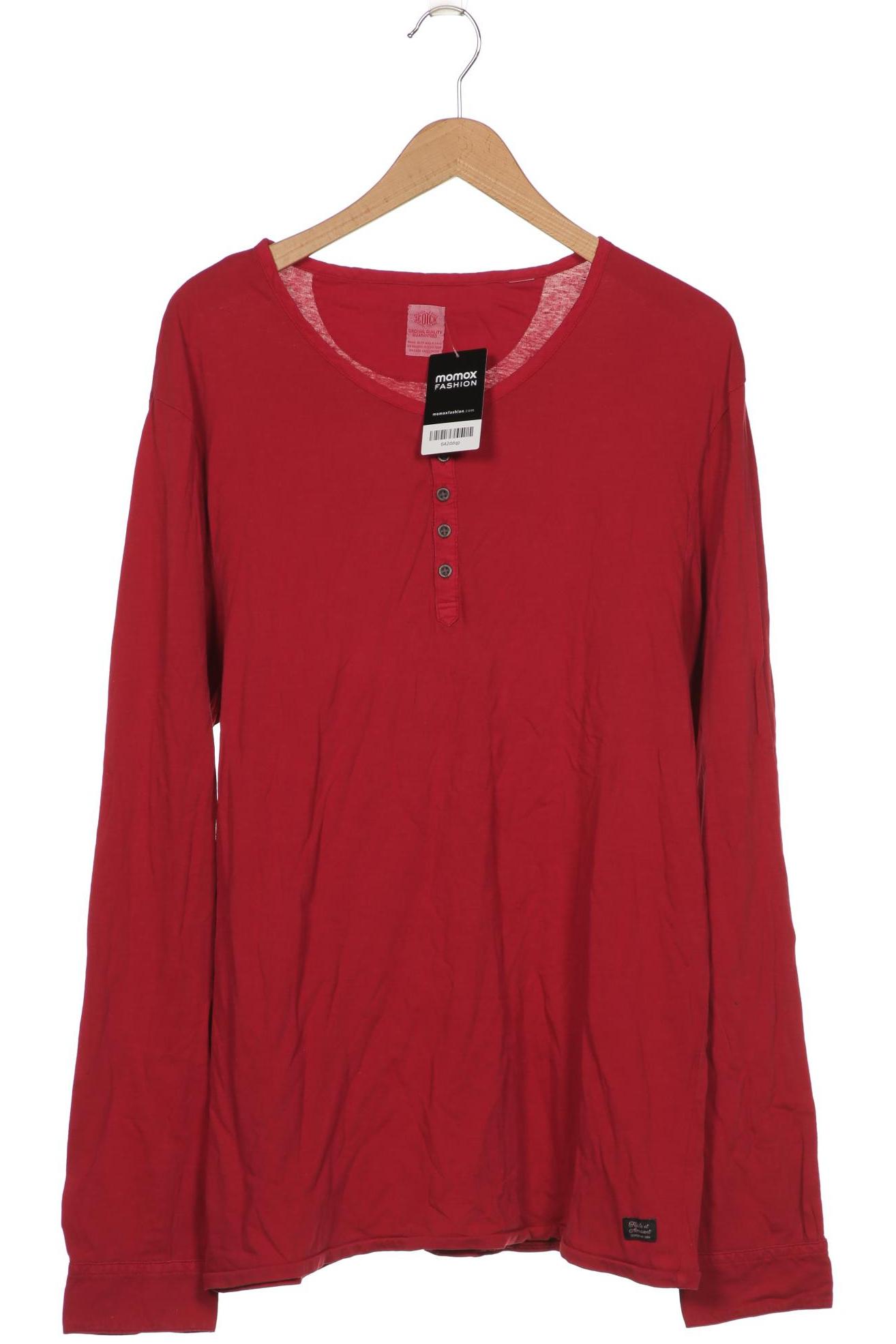 

Scotch & Soda Herren Langarmshirt, bordeaux
