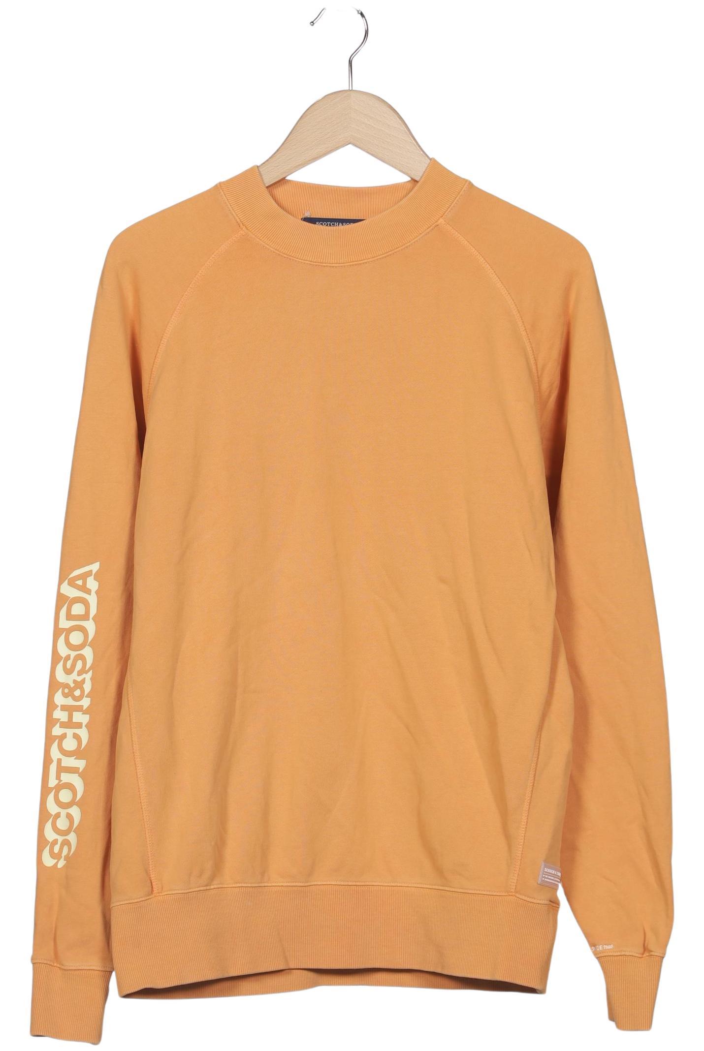 

Scotch & Soda Herren Sweatshirt, orange, Gr. 48