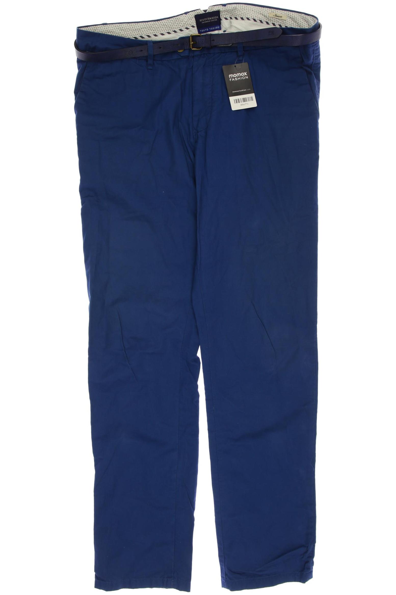 

Scotch & Soda Herren Stoffhose, blau, Gr. 52