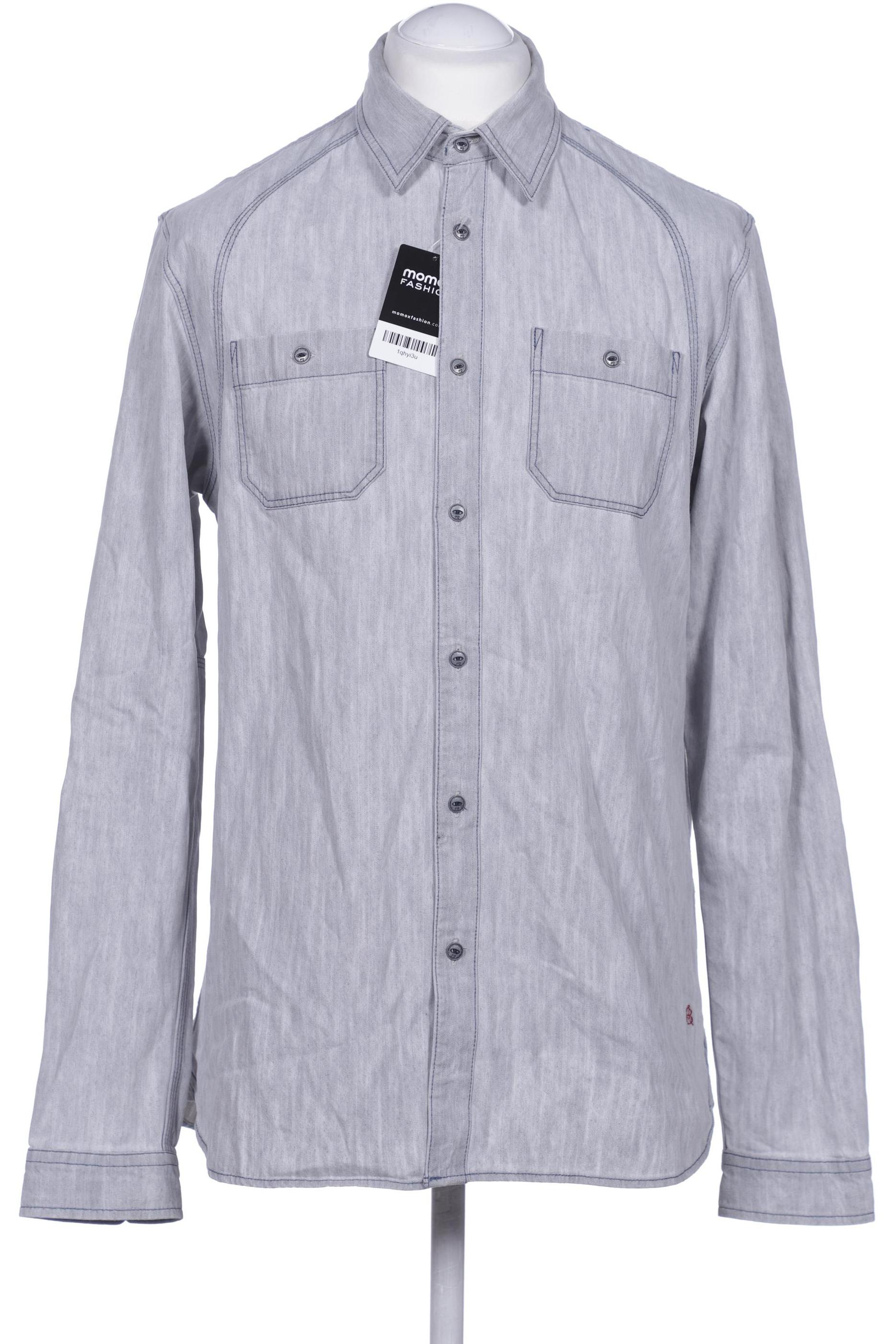 

Scotch & Soda Herren Hemd, grau, Gr. 52