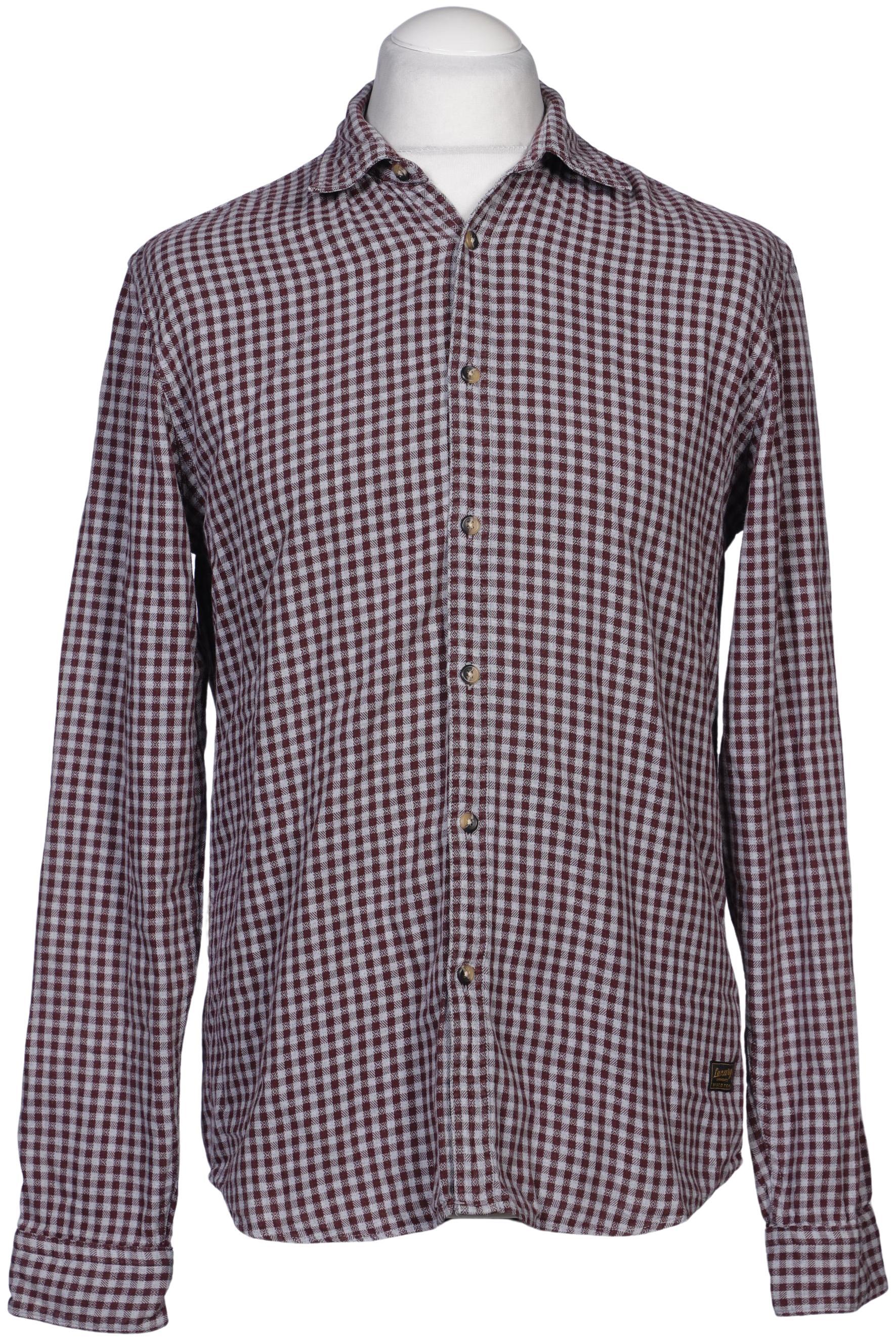 

Scotch & Soda Herren Hemd, bordeaux, Gr. 52
