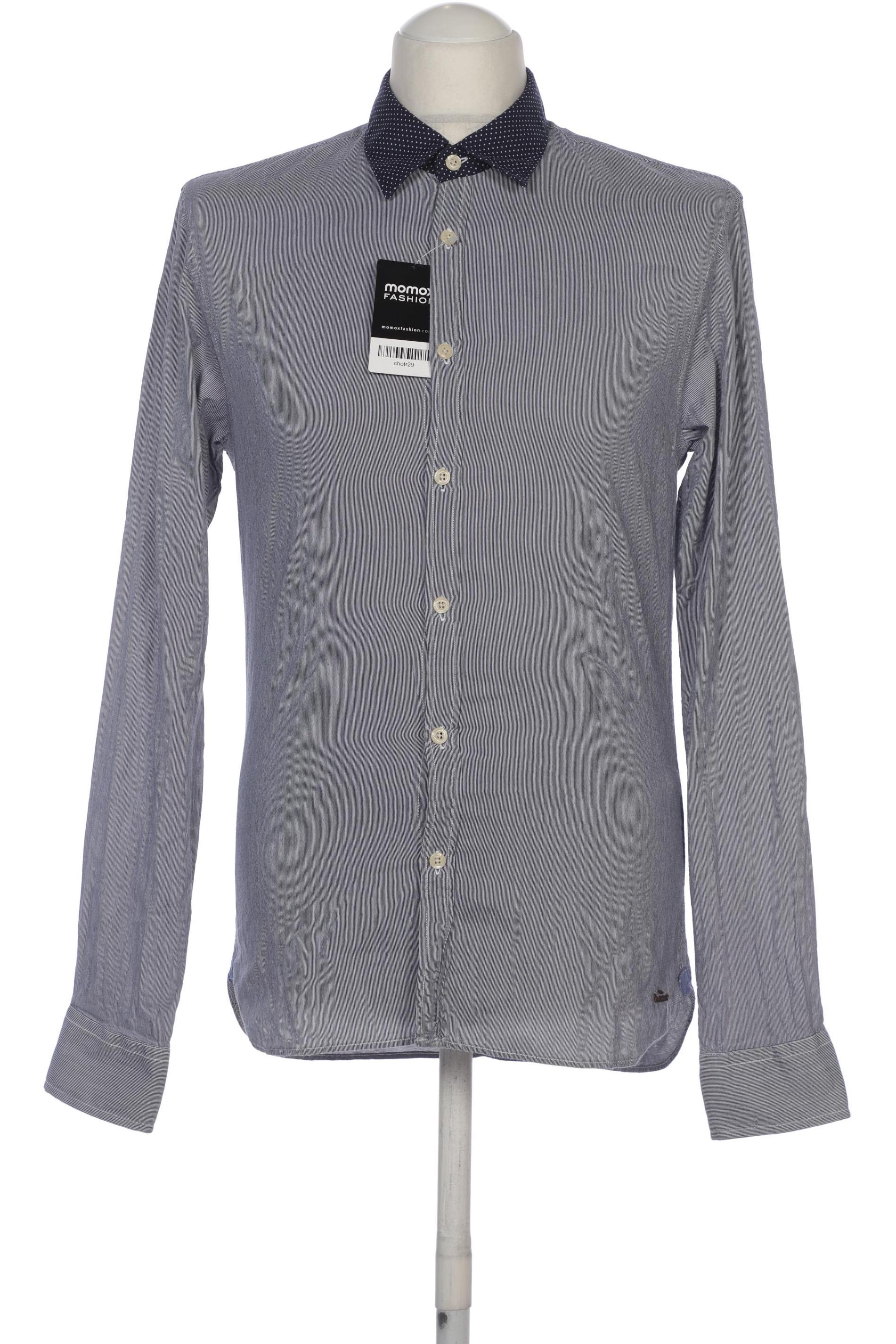 

Scotch & Soda Herren Hemd, blau, Gr. 48