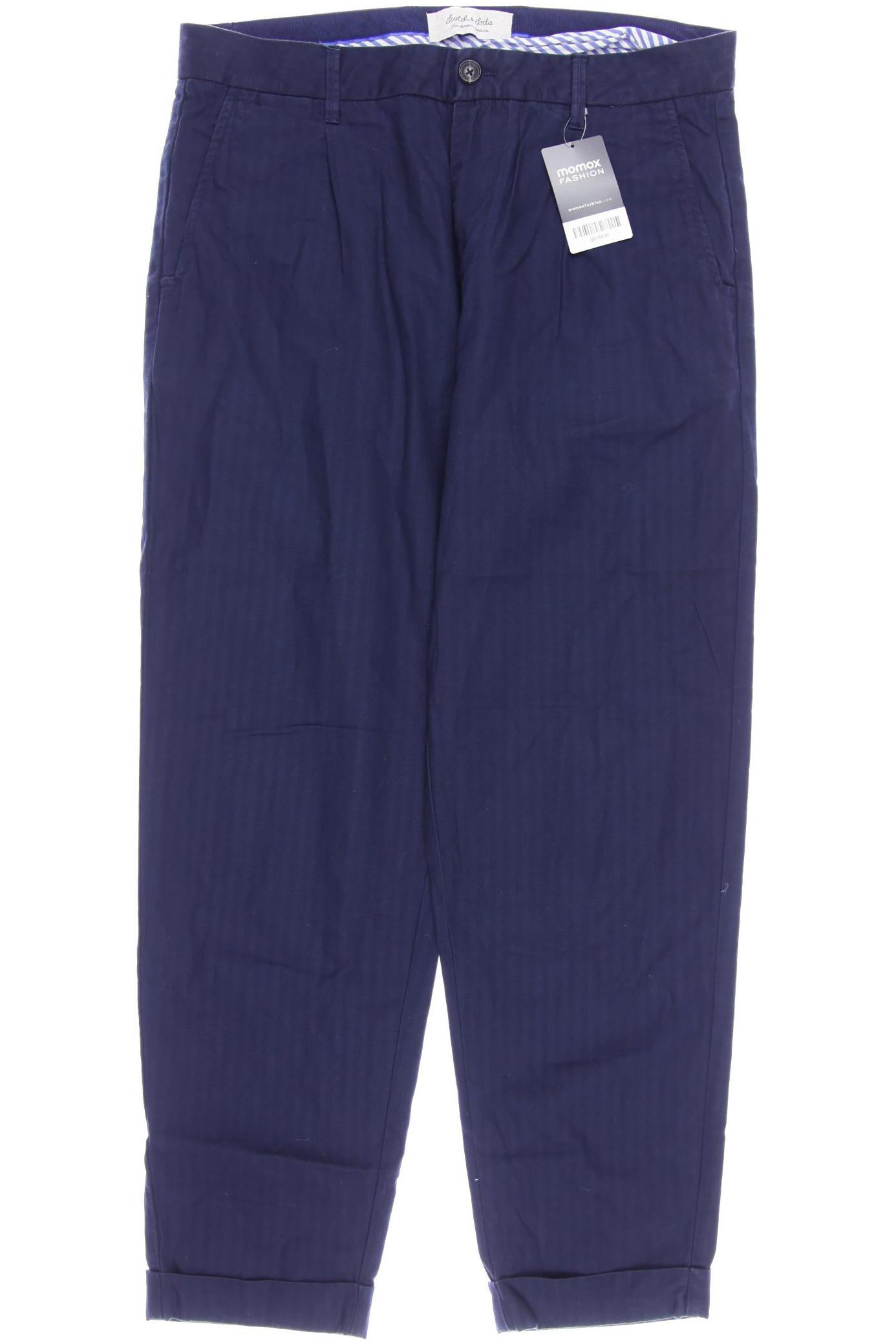 

Scotch & Soda Herren Stoffhose, marineblau, Gr. 33