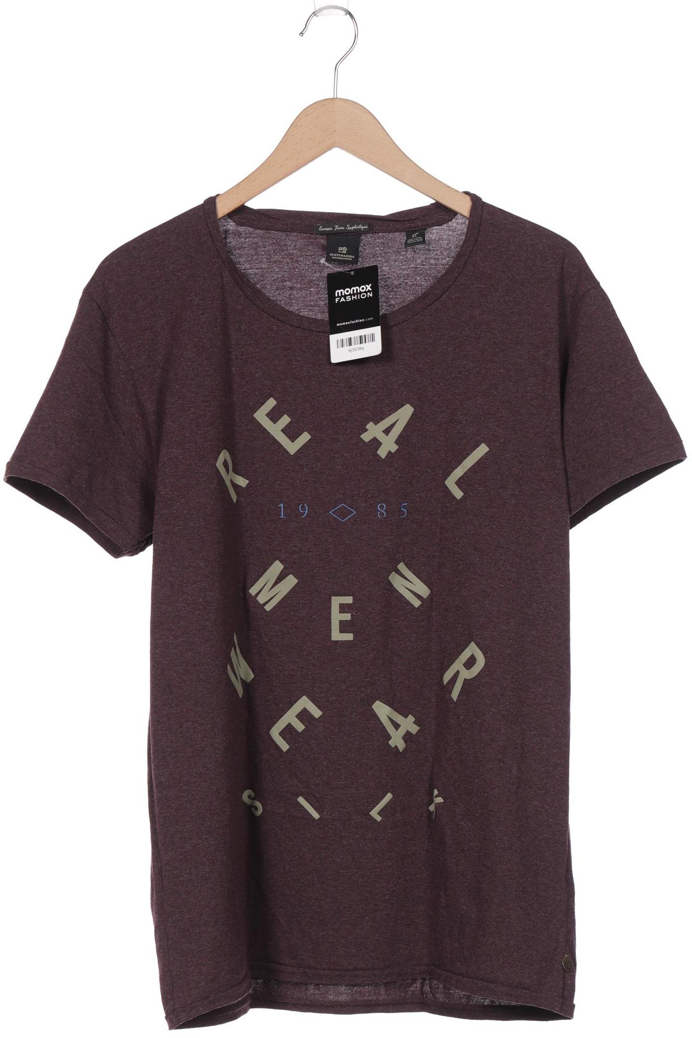 

Scotch & Soda Herren T-Shirt, bordeaux