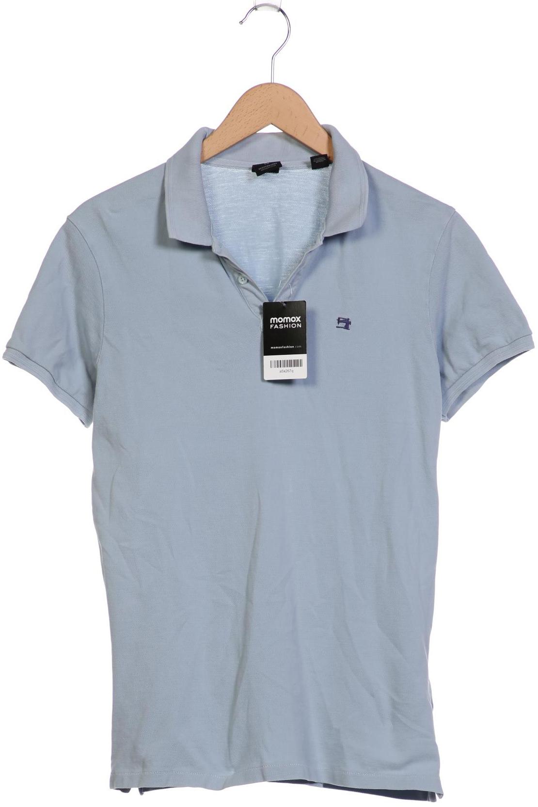 

Scotch & Soda Herren Poloshirt, hellblau, Gr. 48