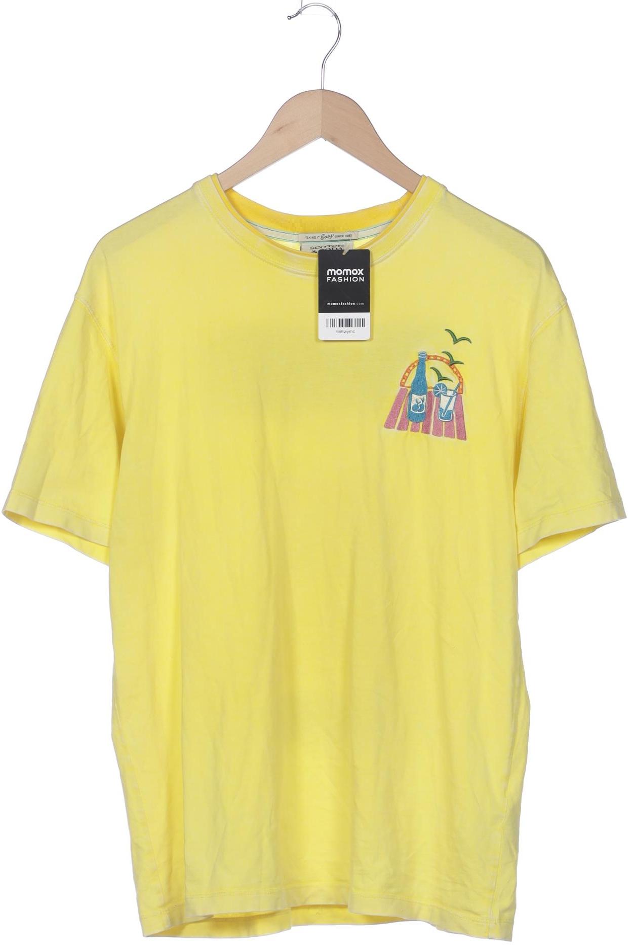 

Scotch & Soda Herren T-Shirt, gelb, Gr. 48