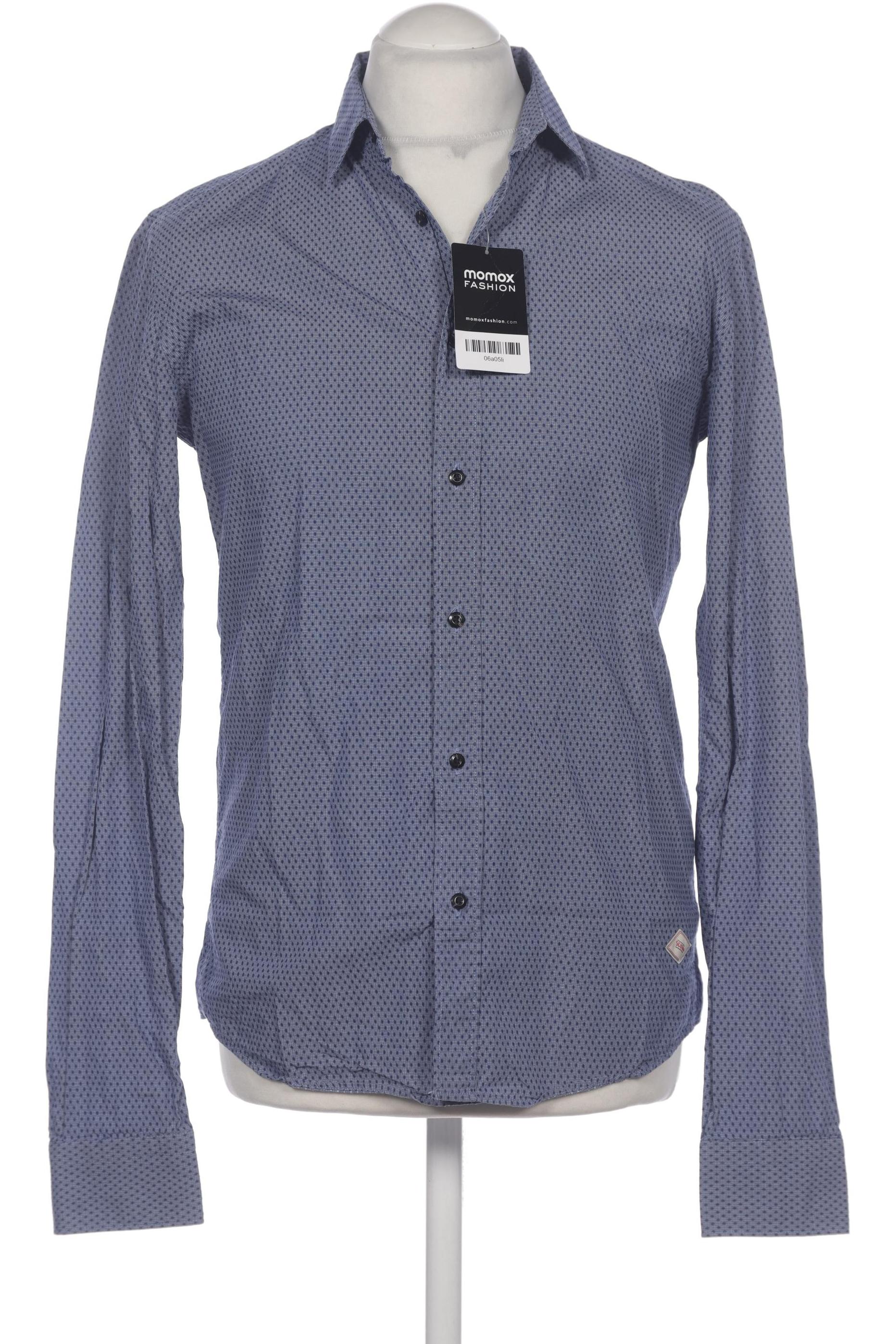 

Scotch & Soda Herren Hemd, blau, Gr. 48