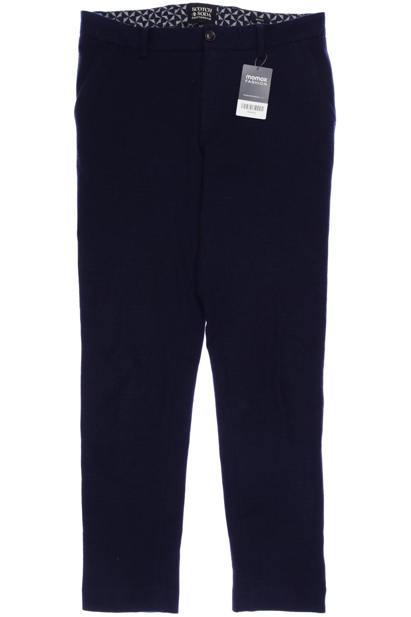 

Scotch & Soda Herren Stoffhose, marineblau, Gr. 30