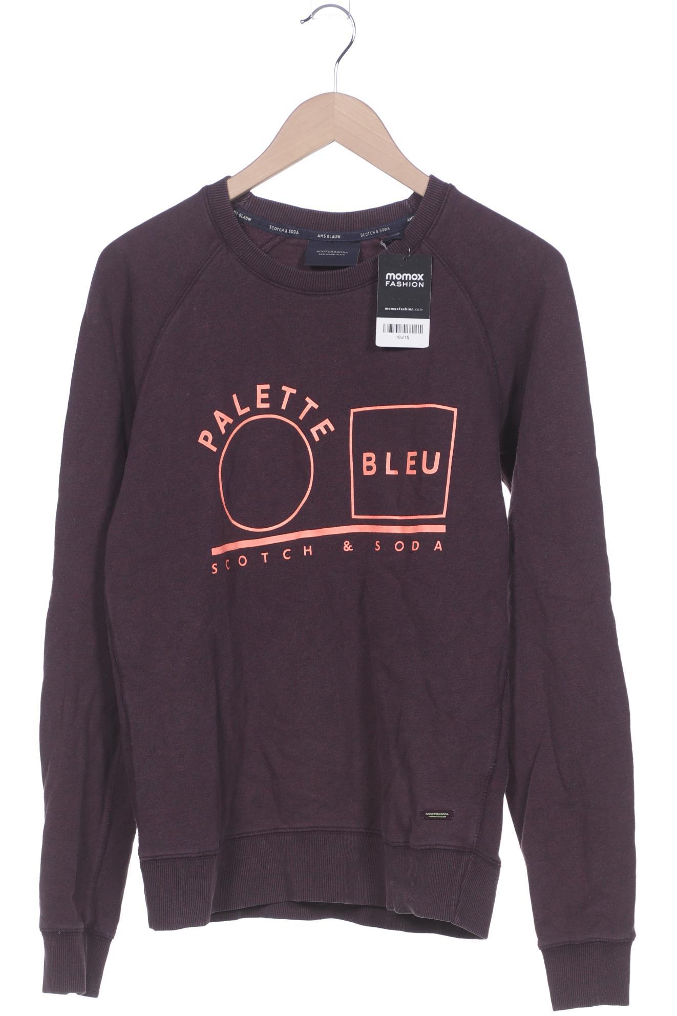 

Scotch & Soda Herren Sweatshirt, bordeaux, Gr. 46